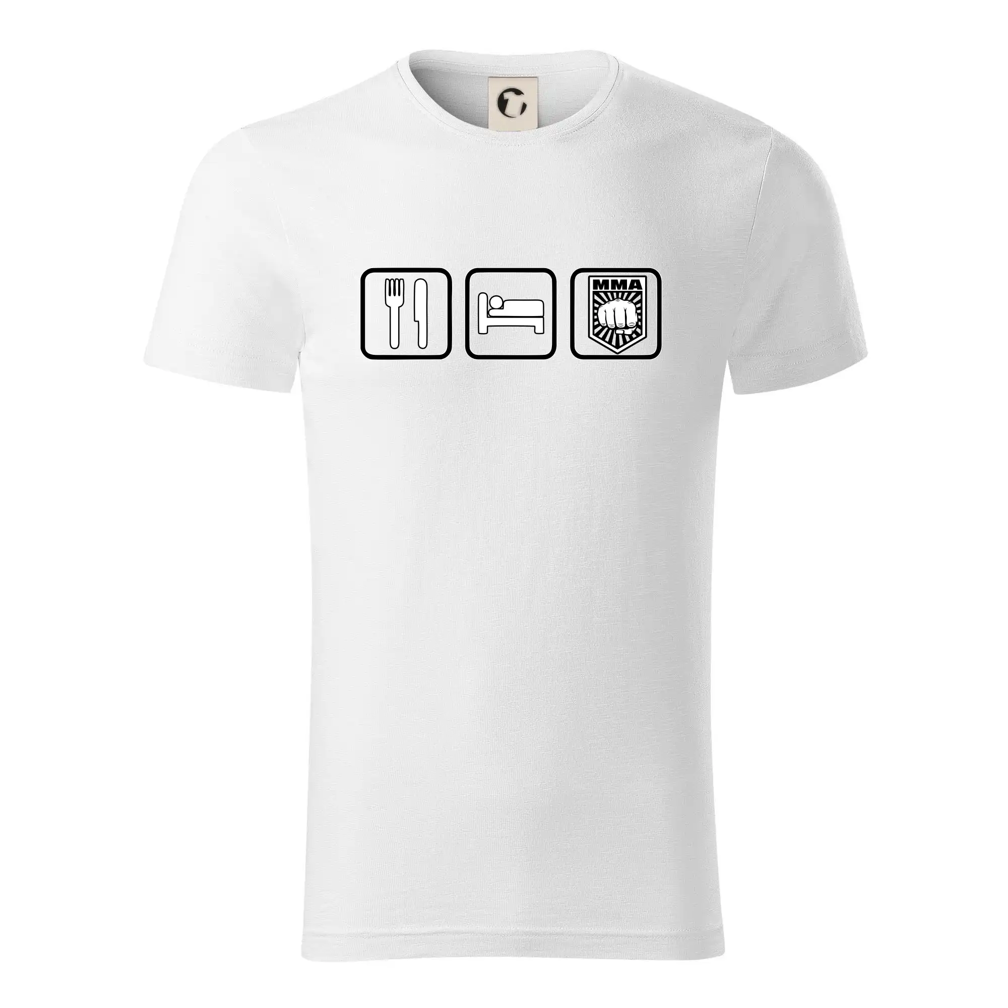 Eat sleep MMA v řádku