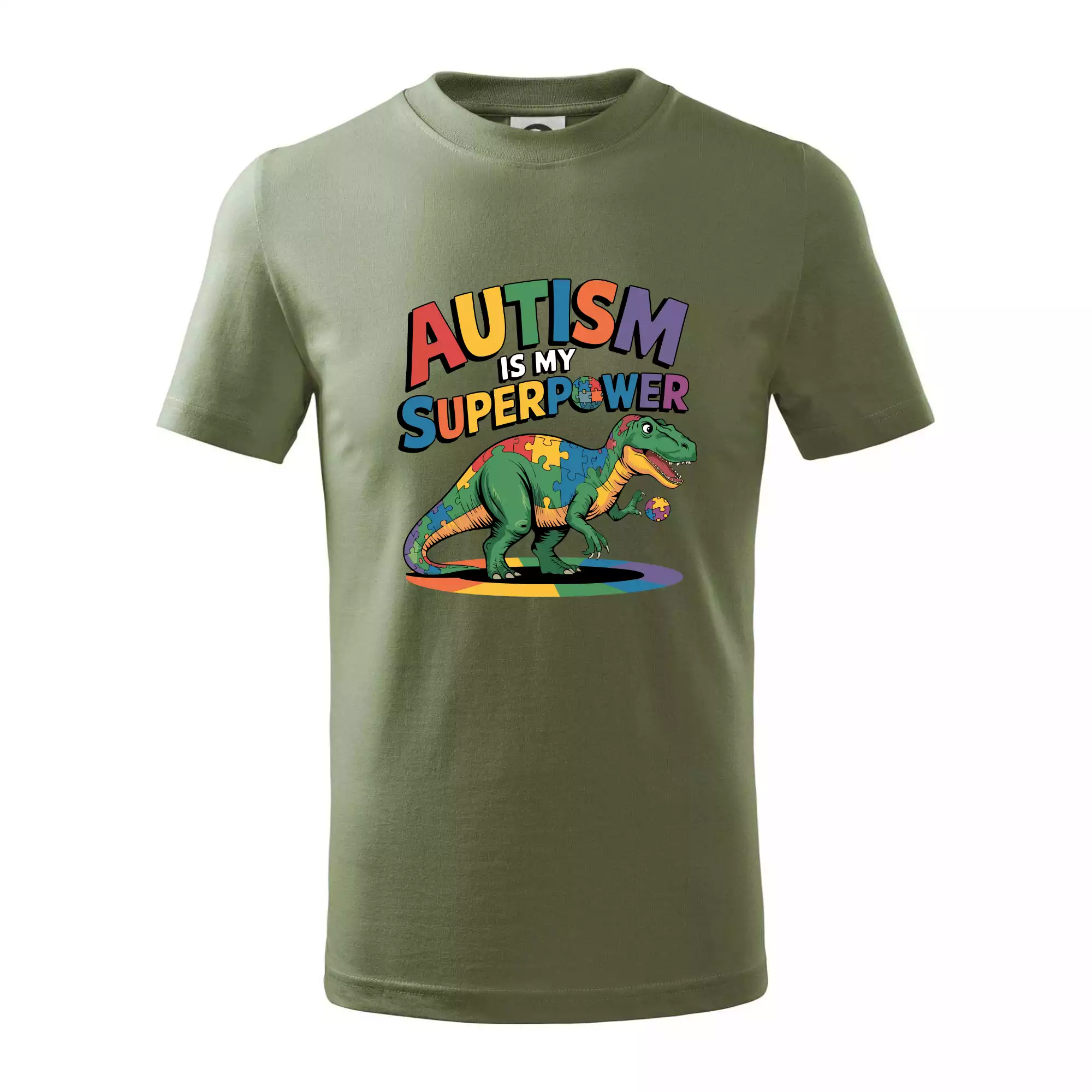 Stojící Rex Autism is my superpower