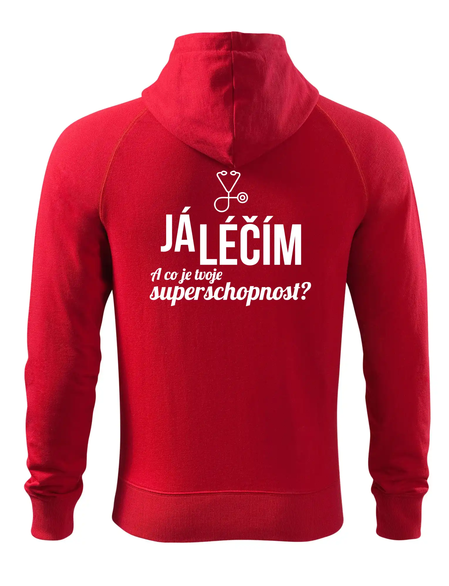 Já léčím - tvoje superschopnost? Rovný nápis