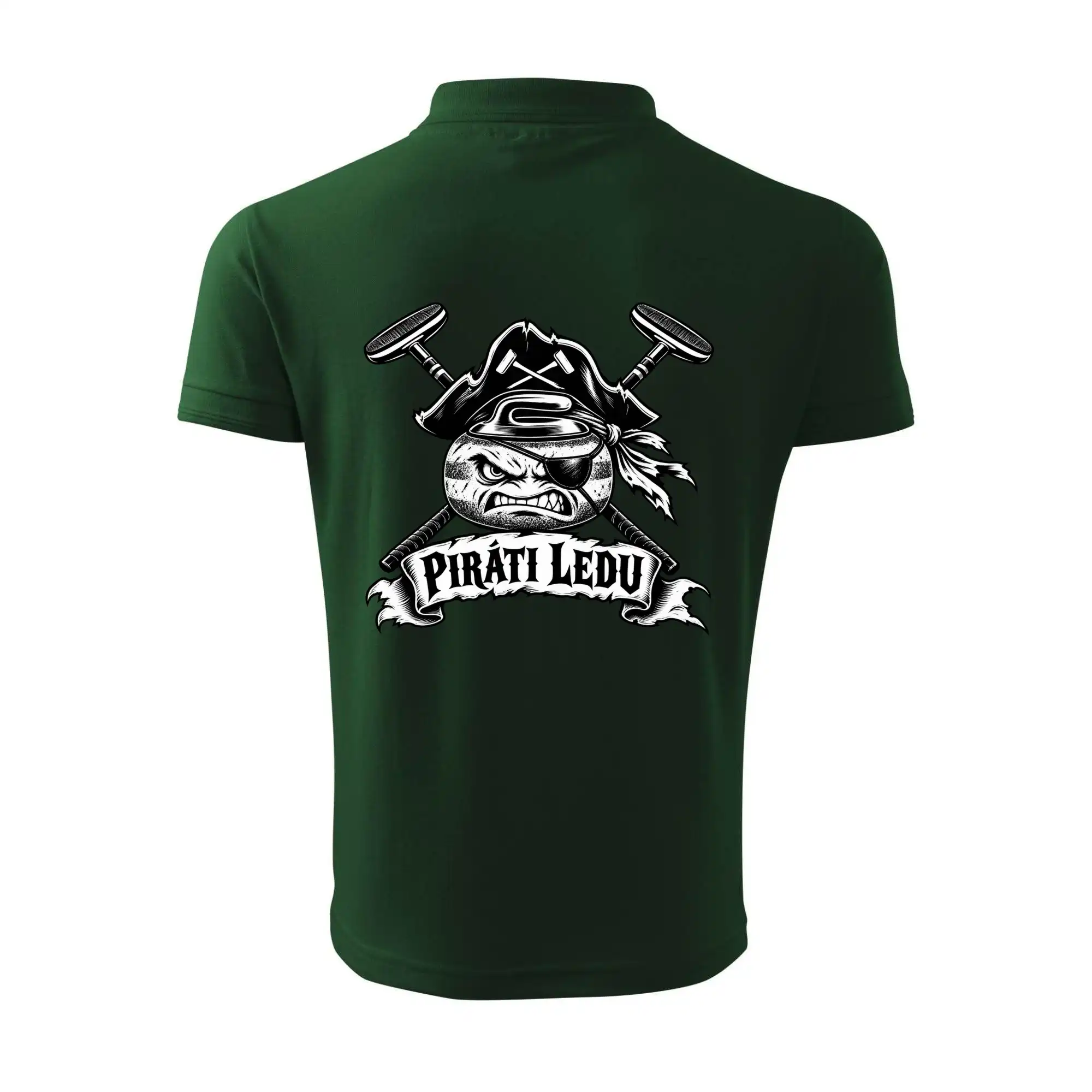 Piráti ledu -  curlingový Jolly Roger