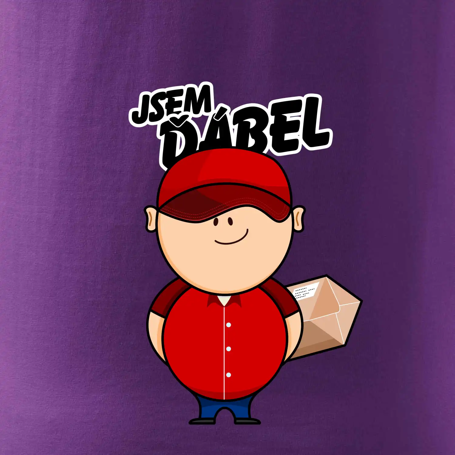 Jsem ďábel doručovatel červený