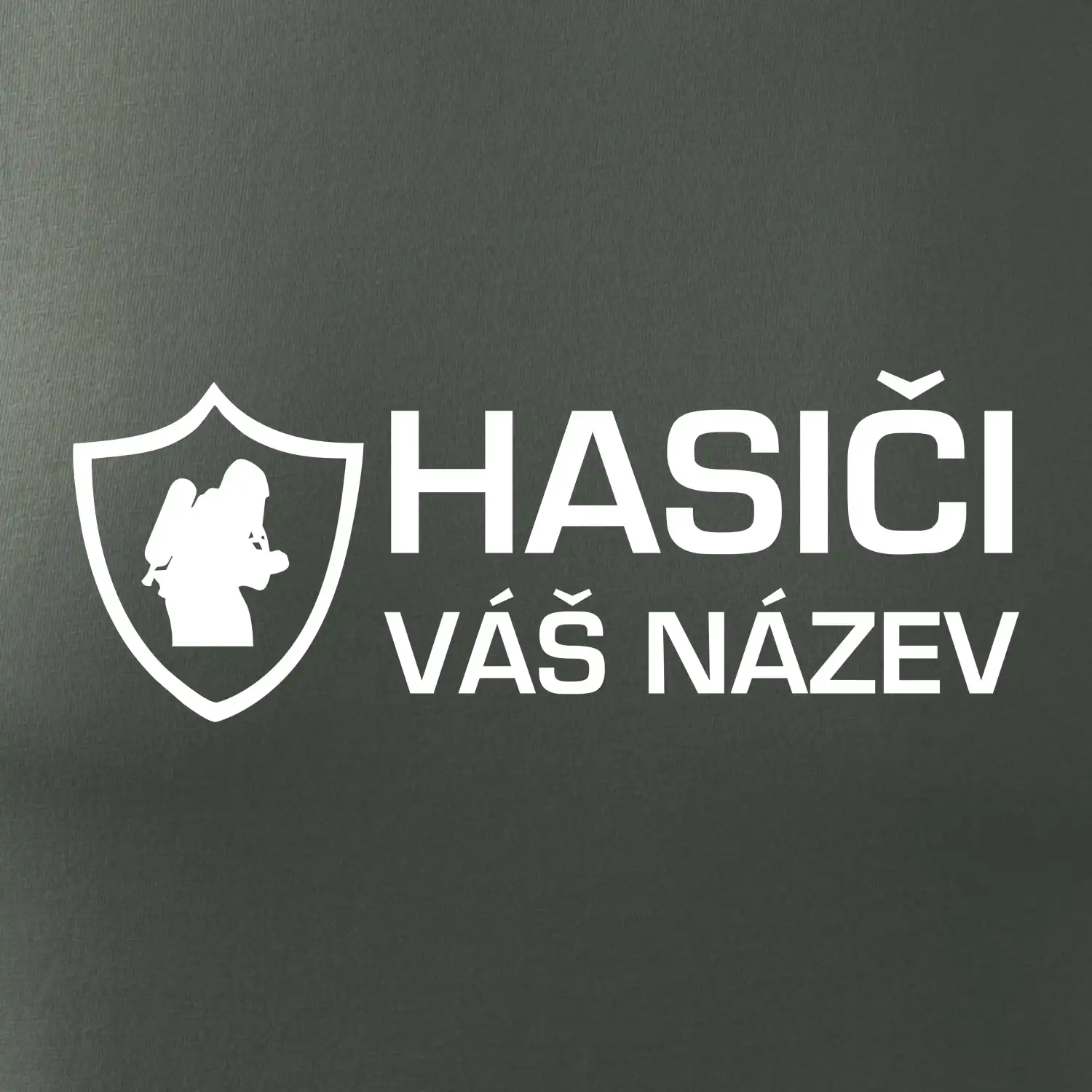 Hasiči emblem - vlastní nápis