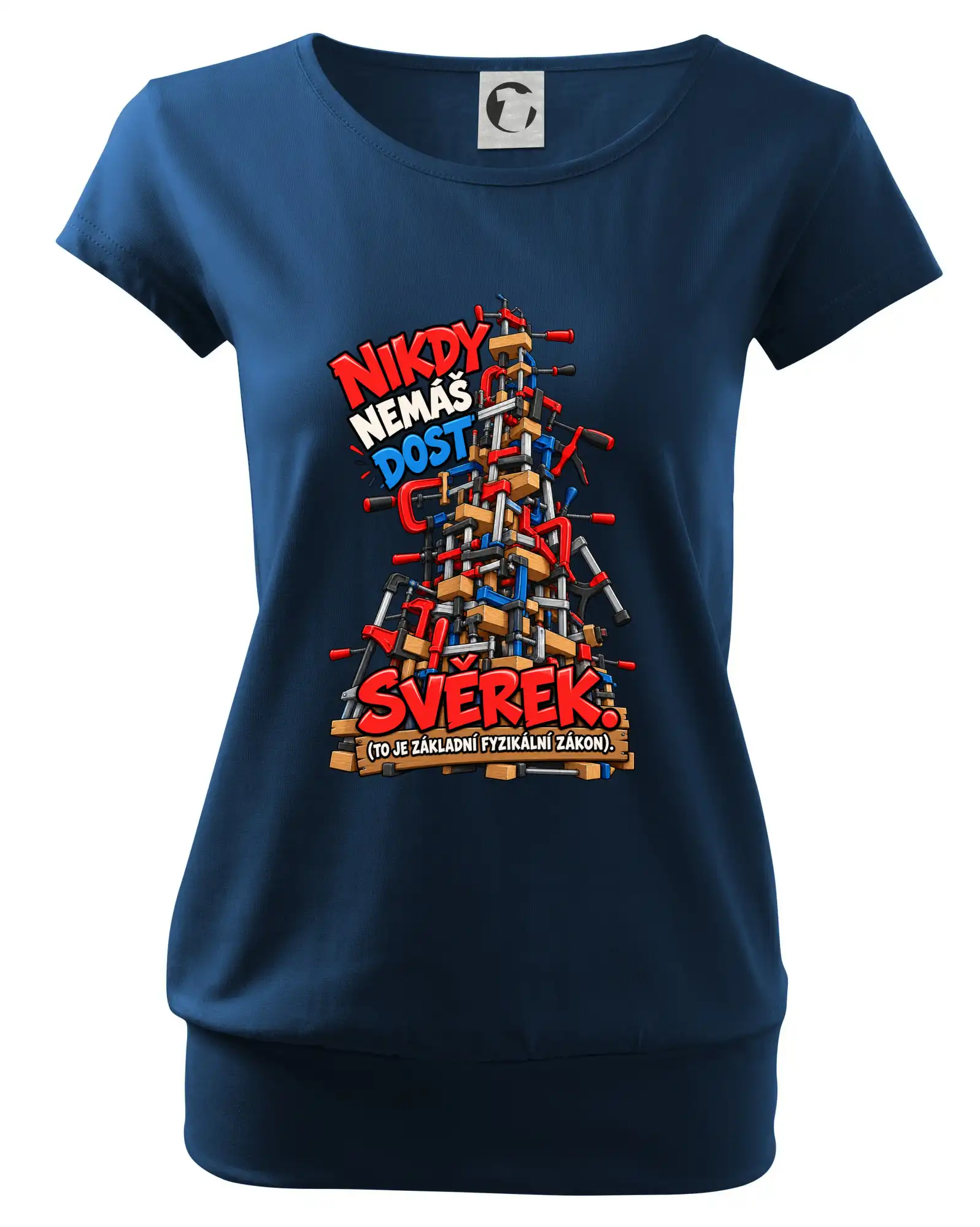 Nikdy nemáš dost svěrek - vysoká věž truhlářských svěrek