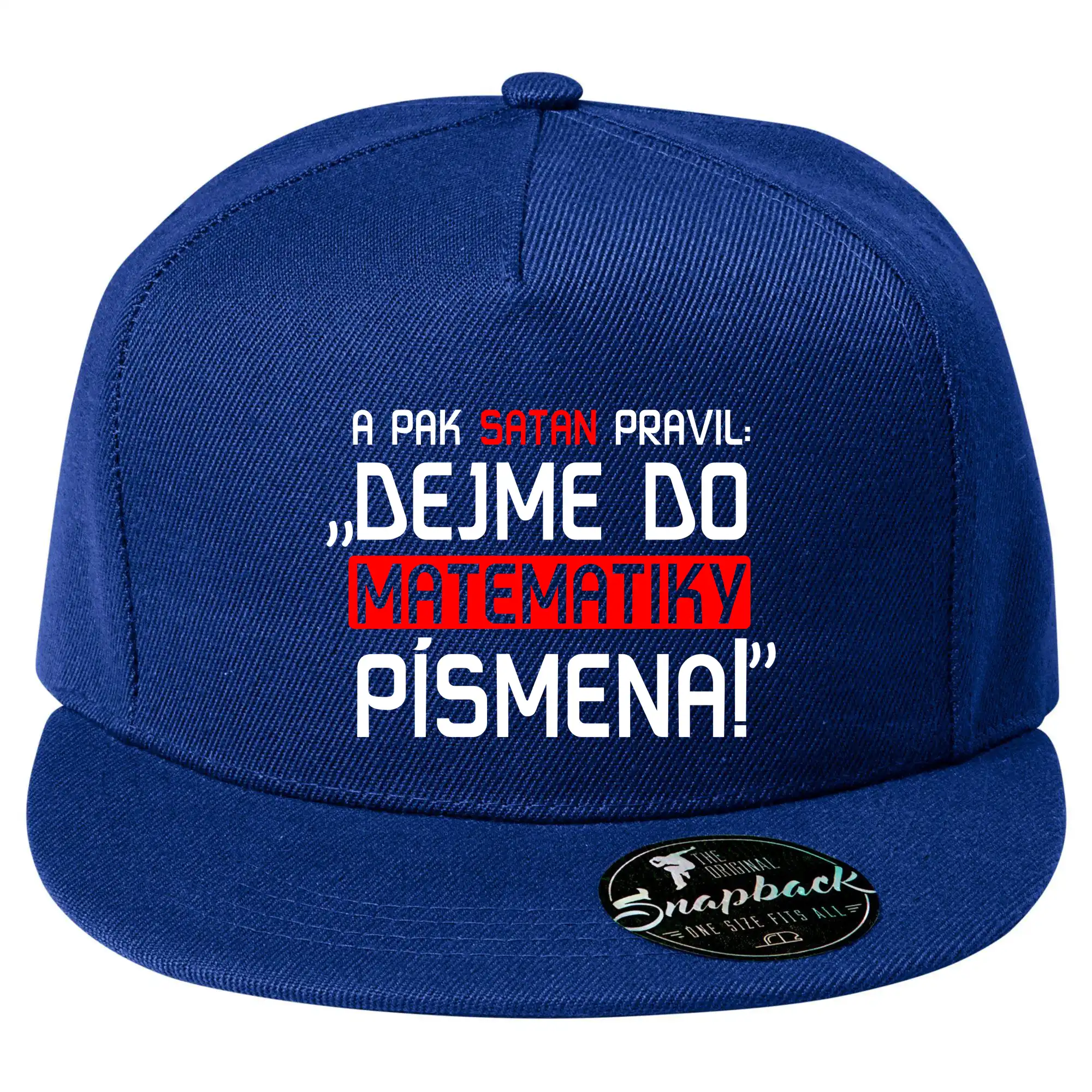 A pak satan pravil dejme do matematiky písmena