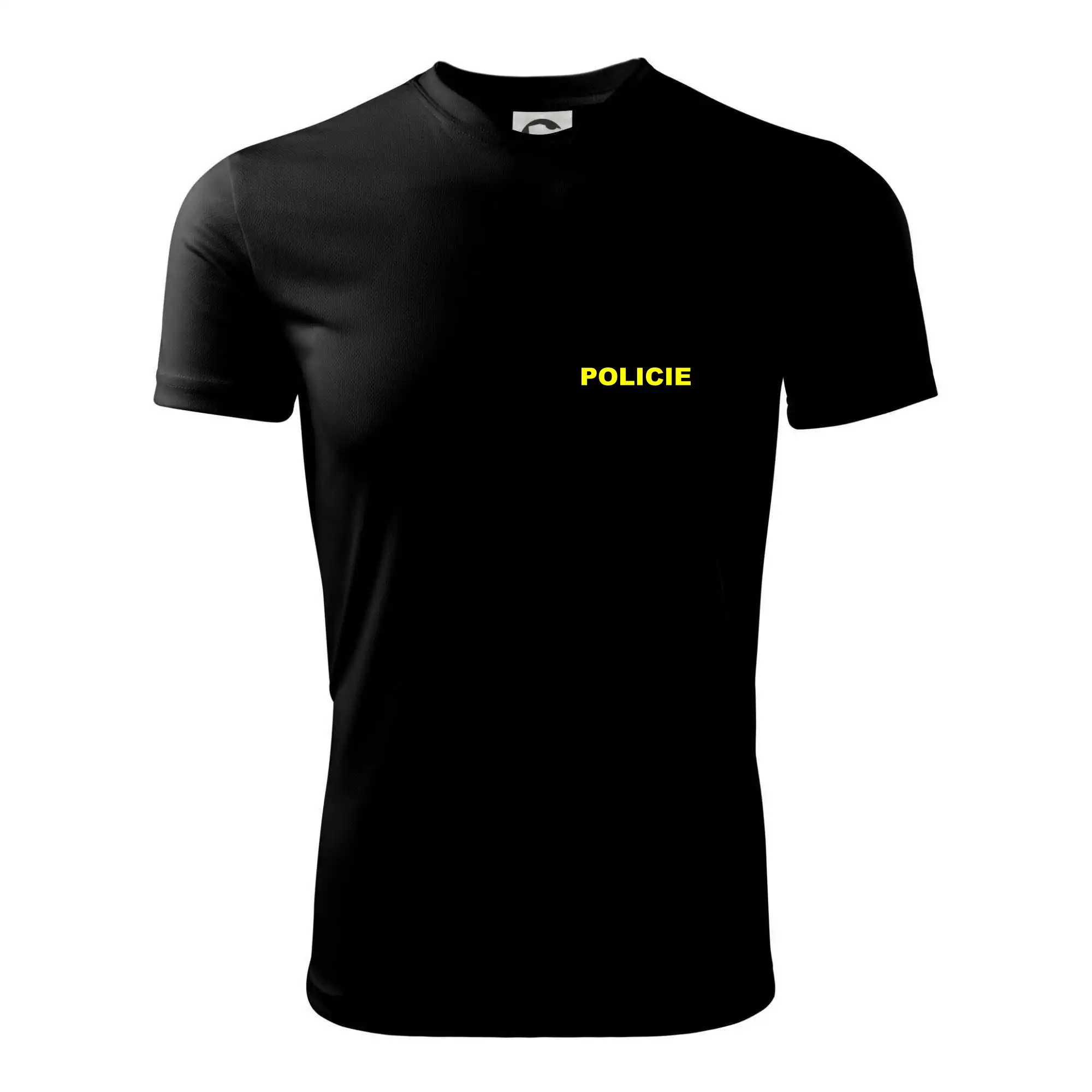 Policie Nápis žlutý