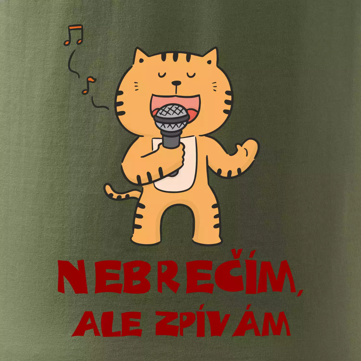 Nebrečím, ale zpívám