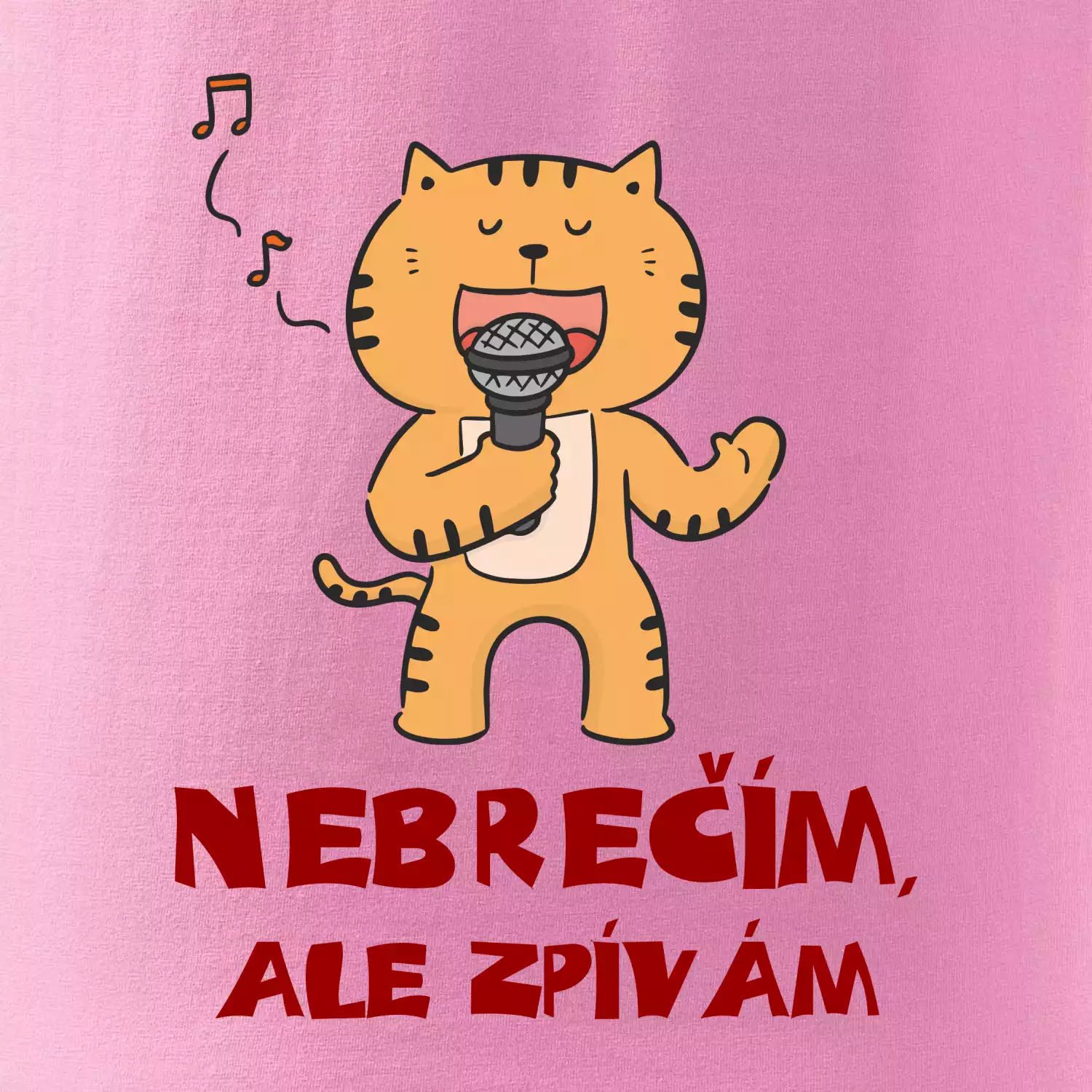 Nebrečím, ale zpívám