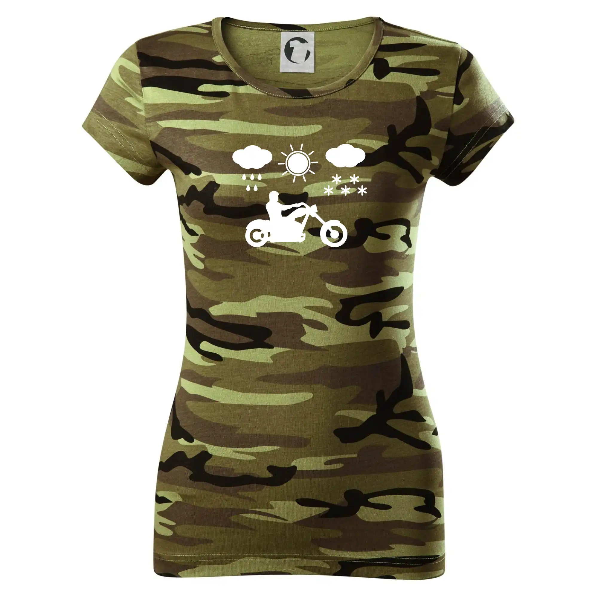 Motorkář za každého počasí - chopper