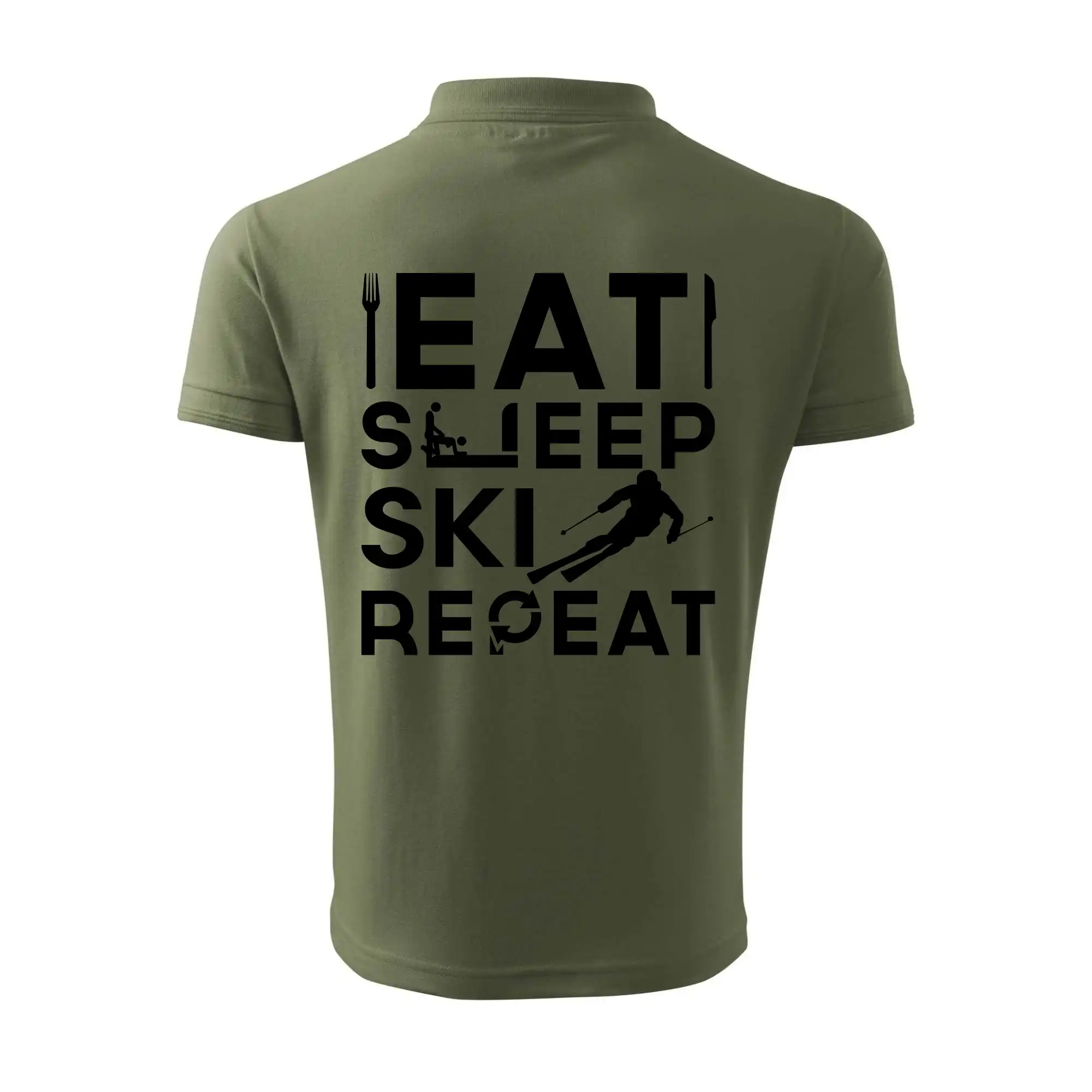 Eat sleep ski repeat