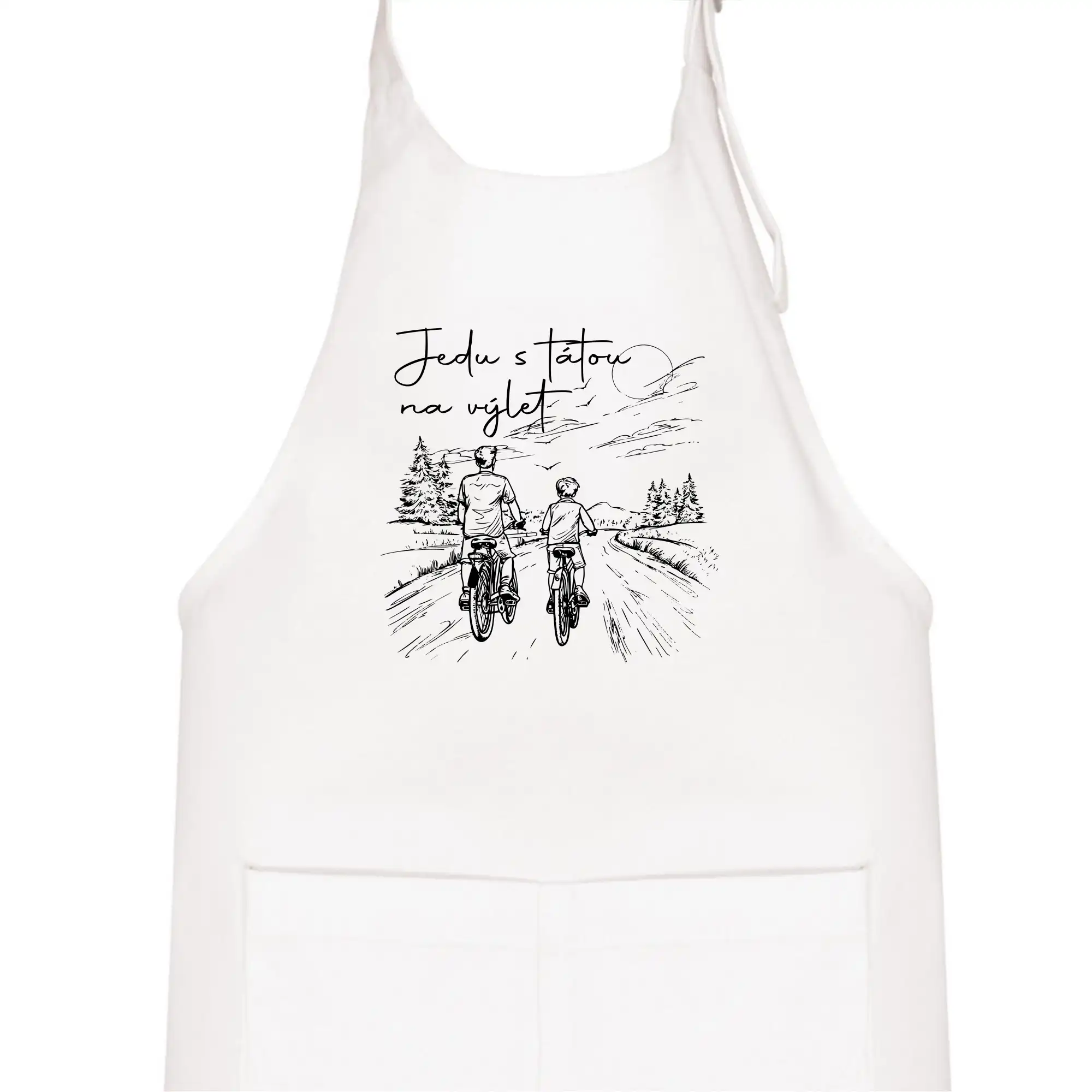 Cyklistika  - Jedu s tátou na výlet - Táta a syn