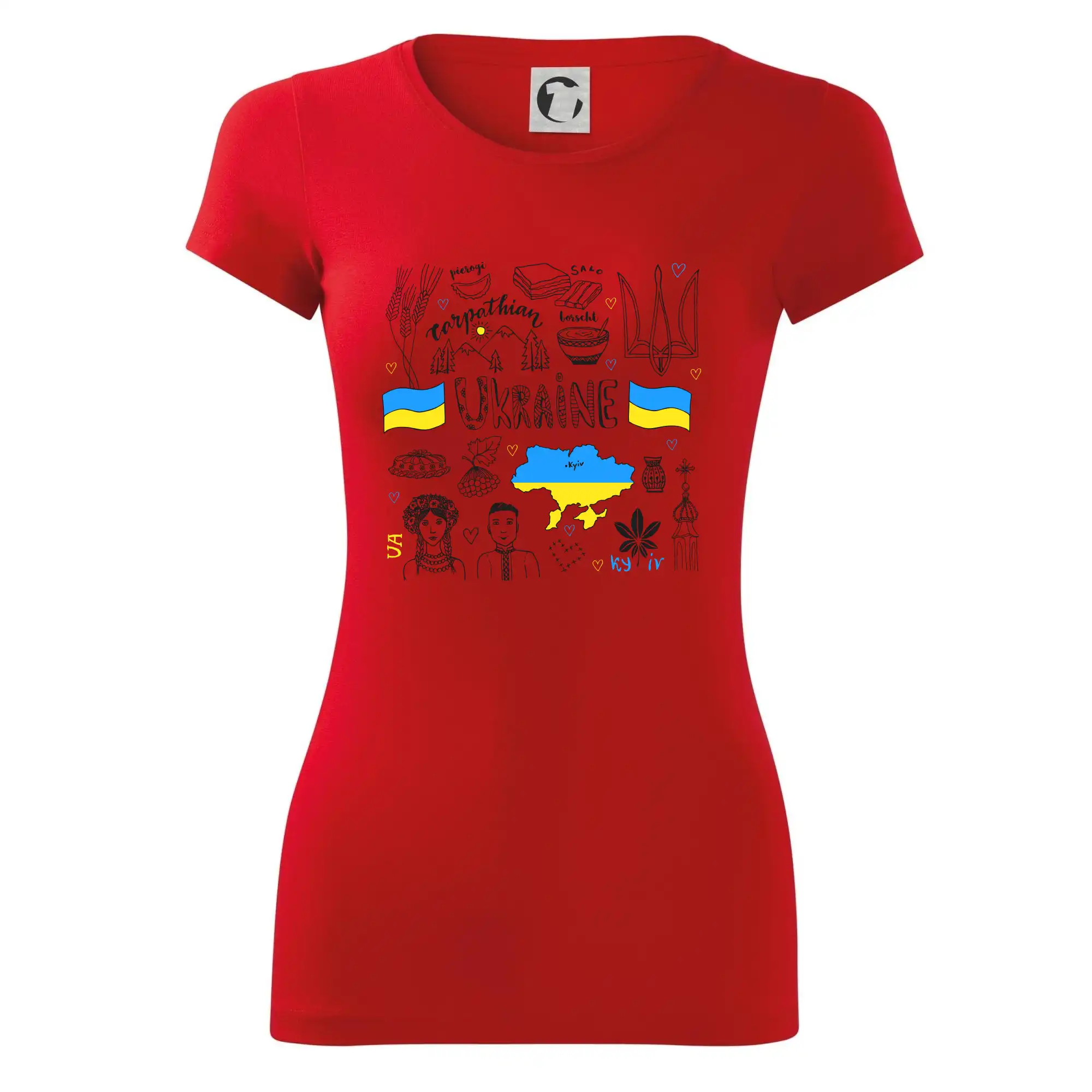 Ukrajina folklor - kreslené obrázky