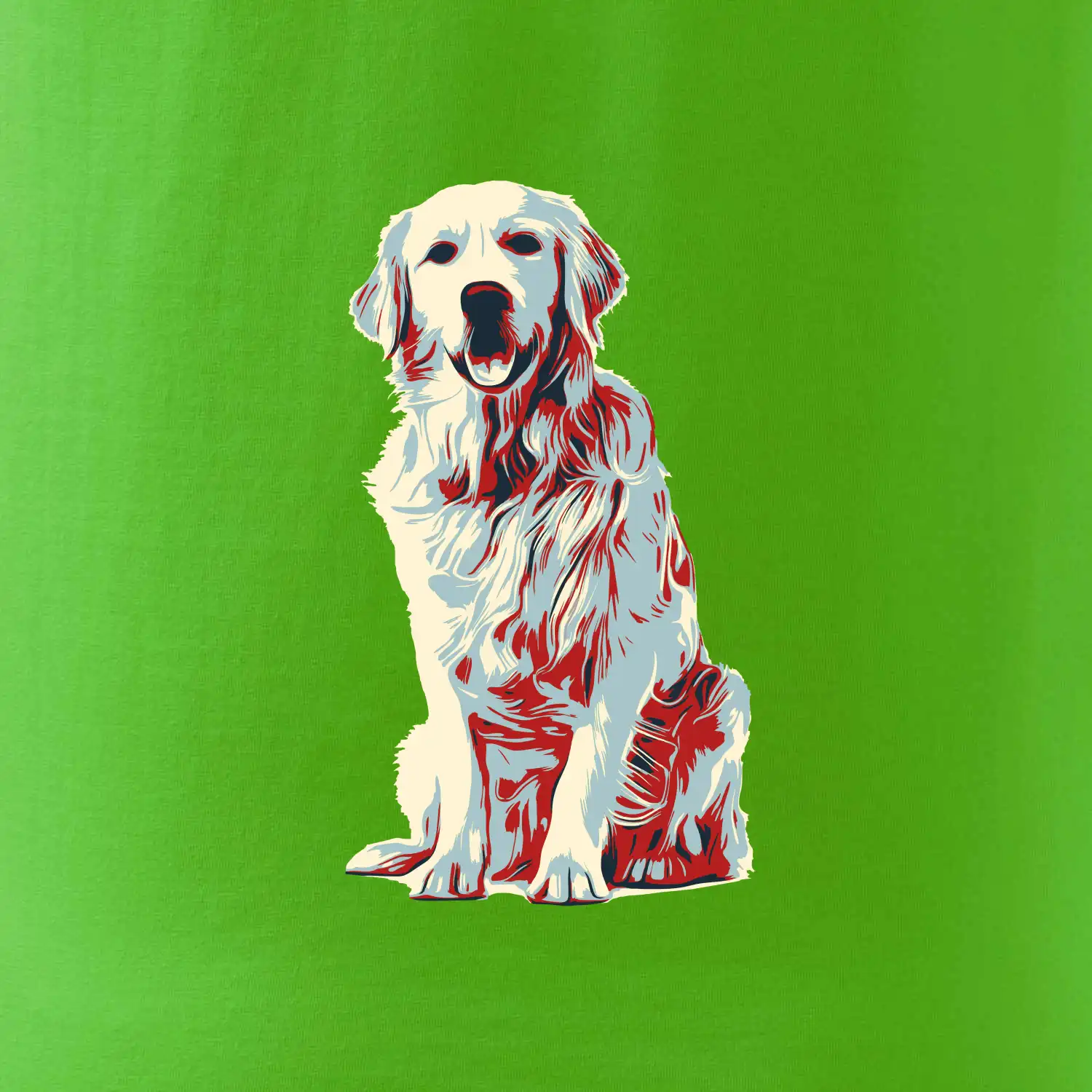 Zlatý retriever vintage