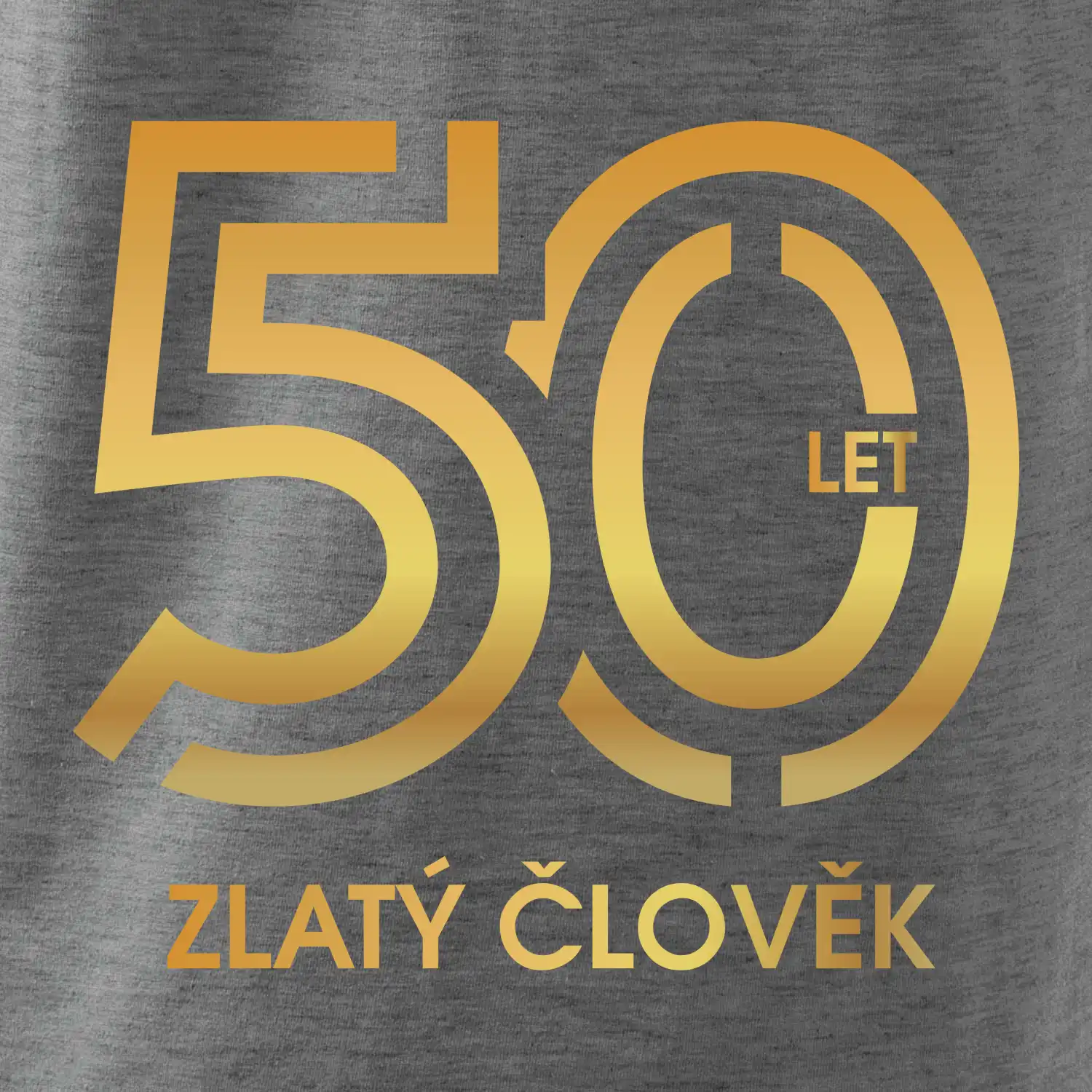 50 let zlatý člověk