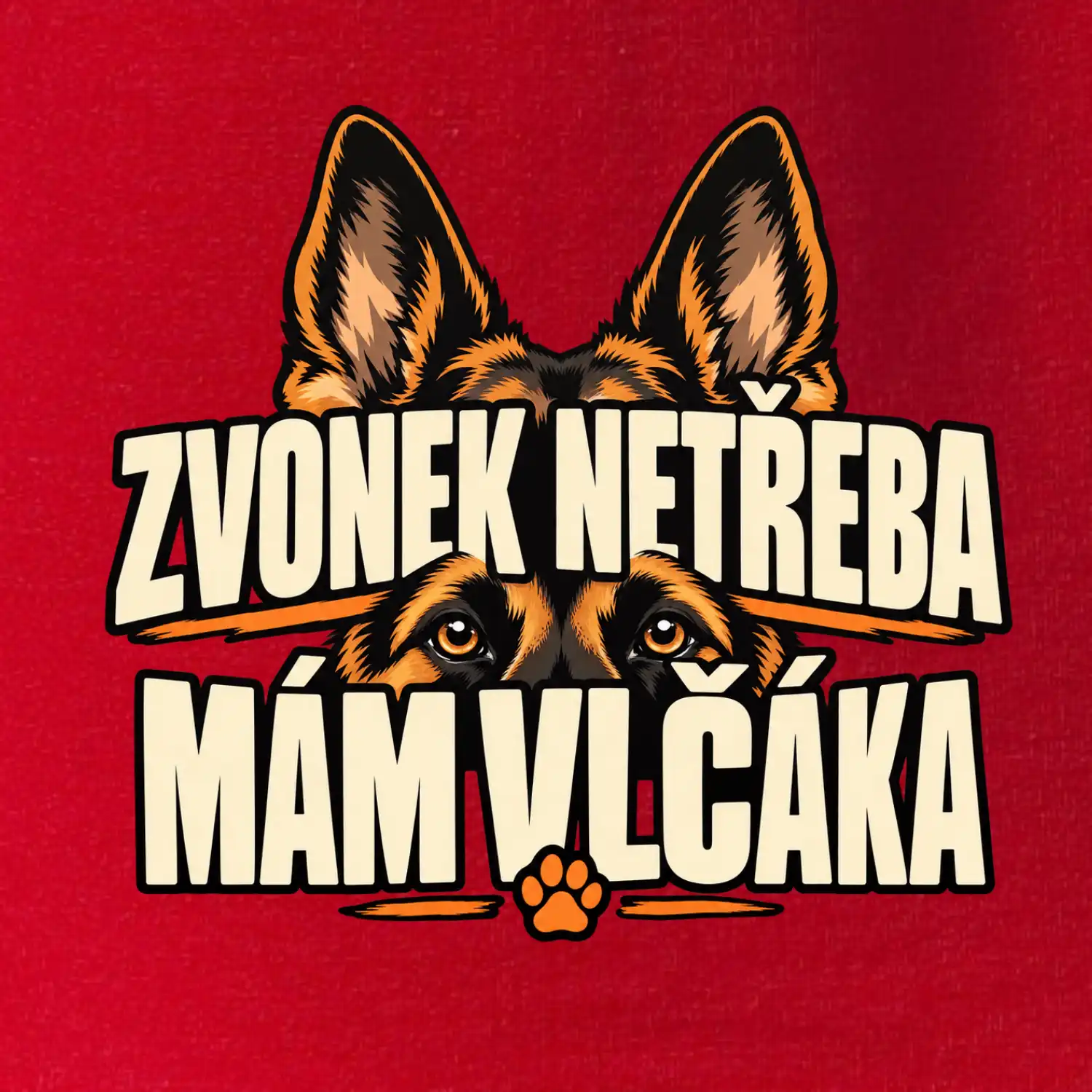 Zvonek netřeba mám vlčáka