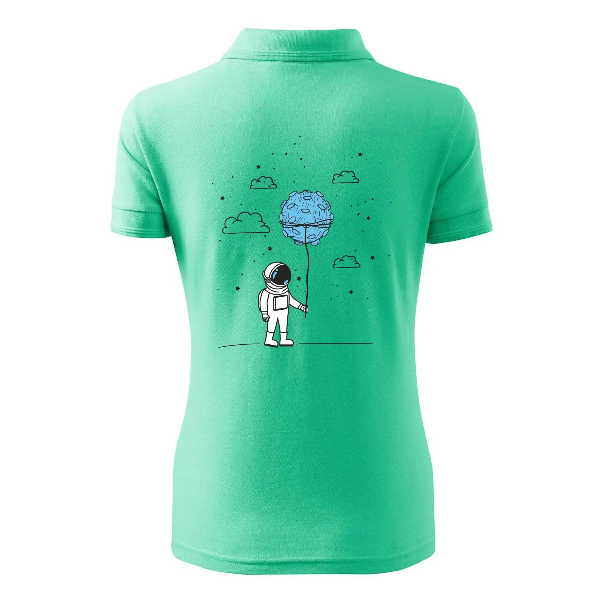 Astronaut s balónkem