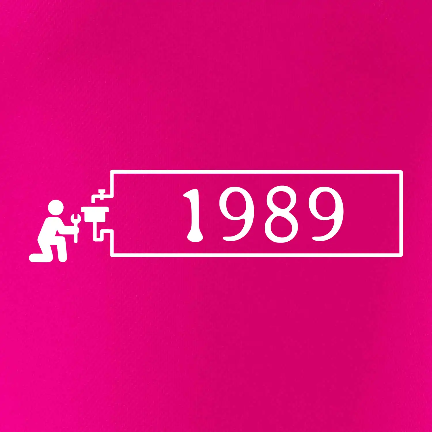 Instalatér - ročník narození v rámečku