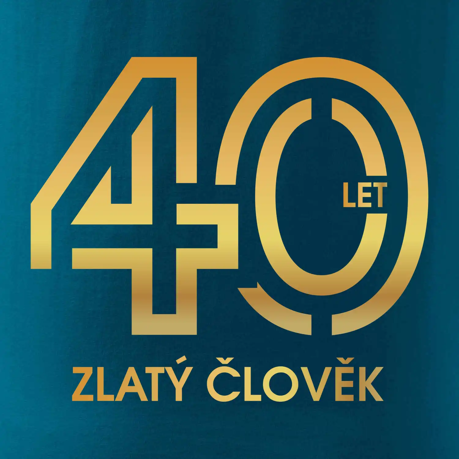 40 let zlatý člověk