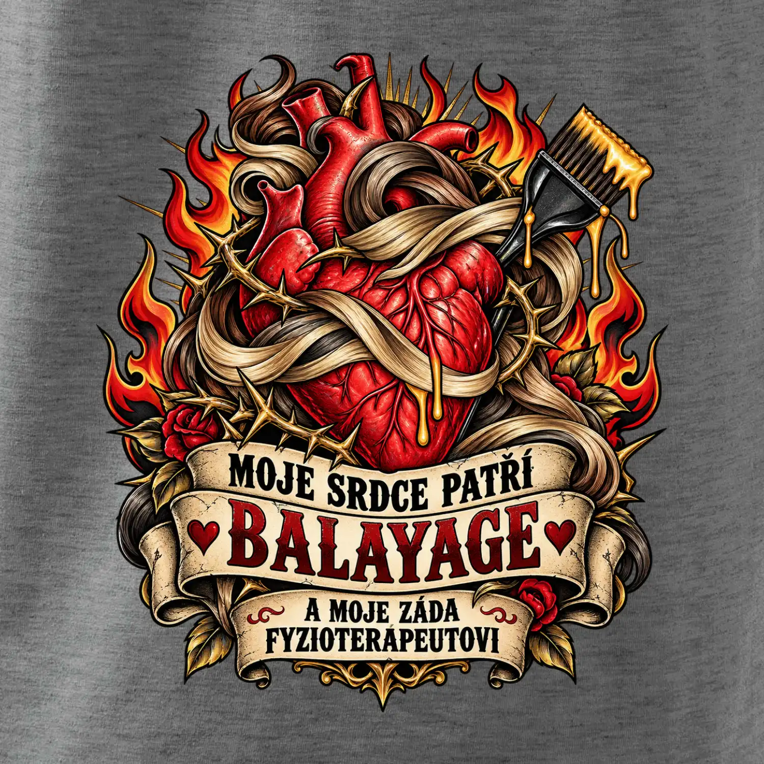 Moje srdce patří balayage
