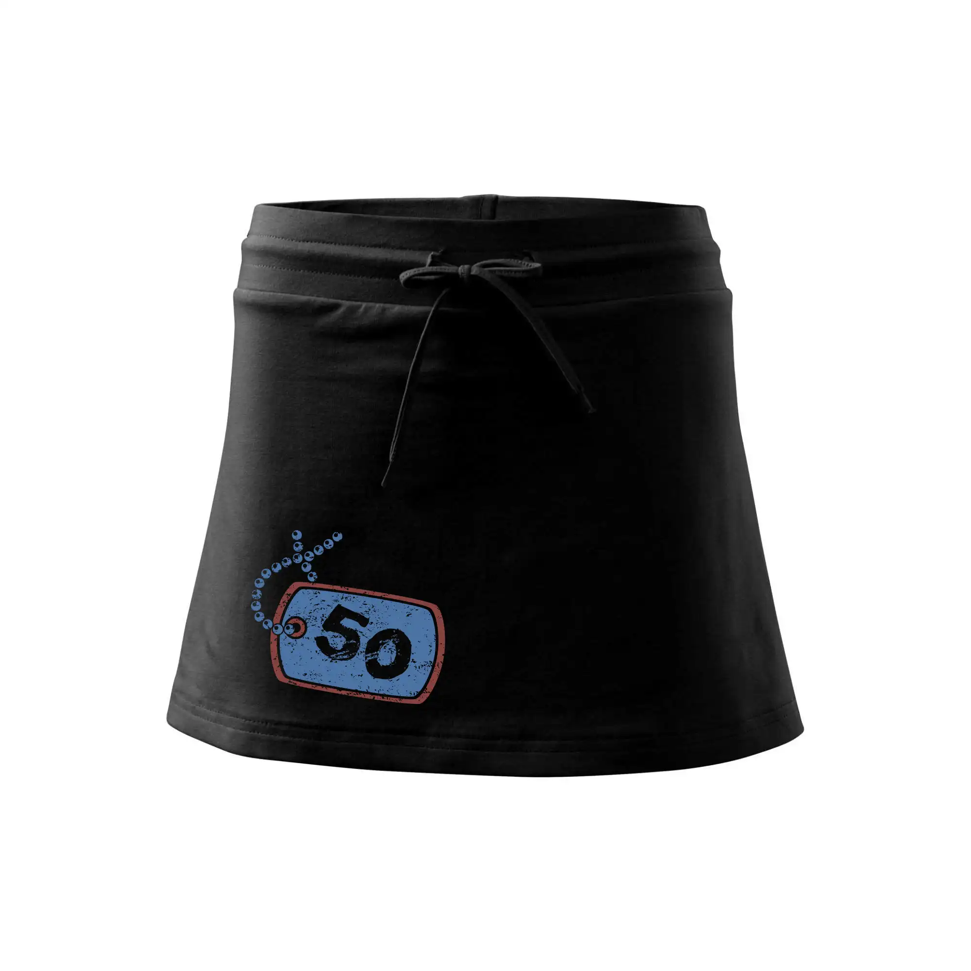 50 na krku štítek
