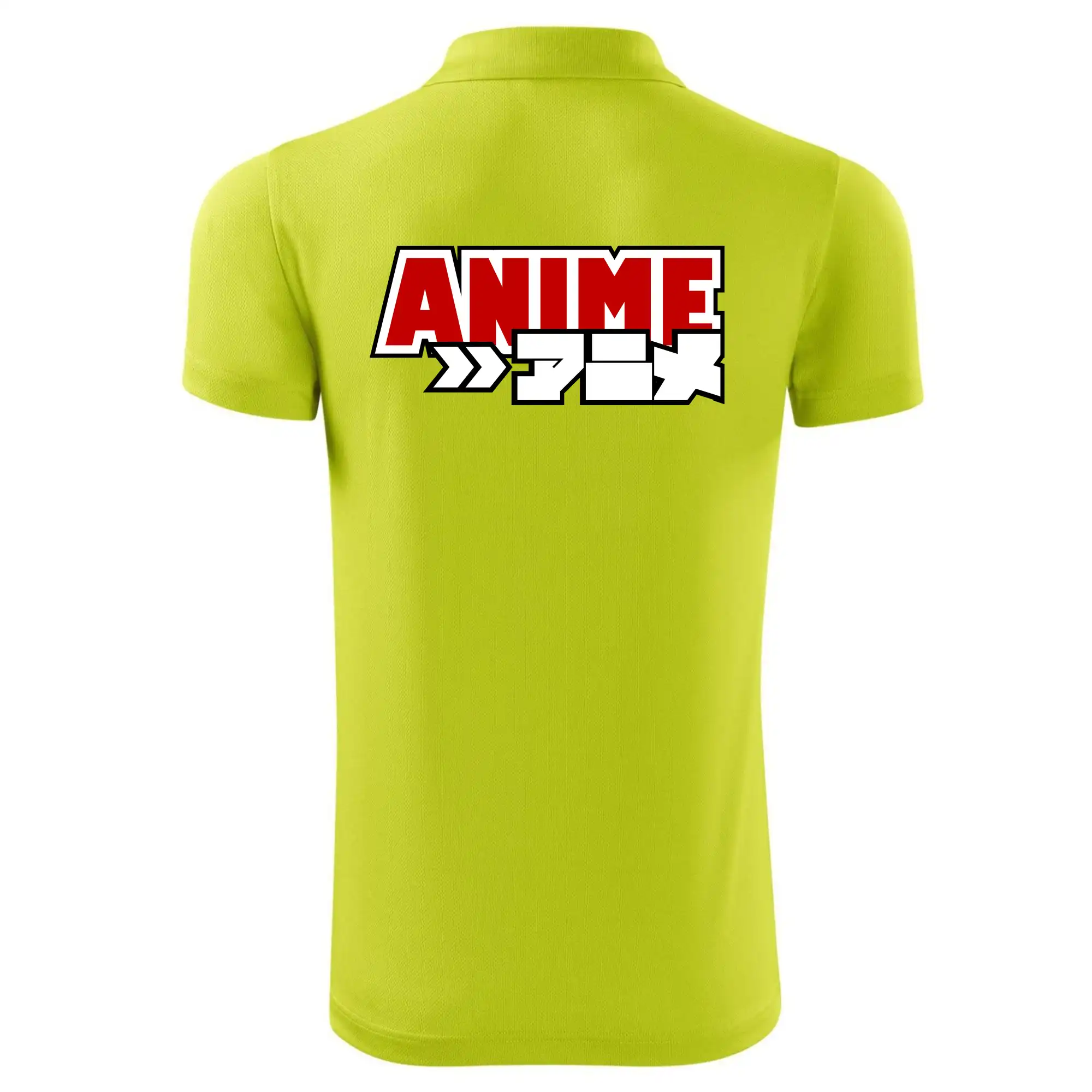 Anime nápis červený