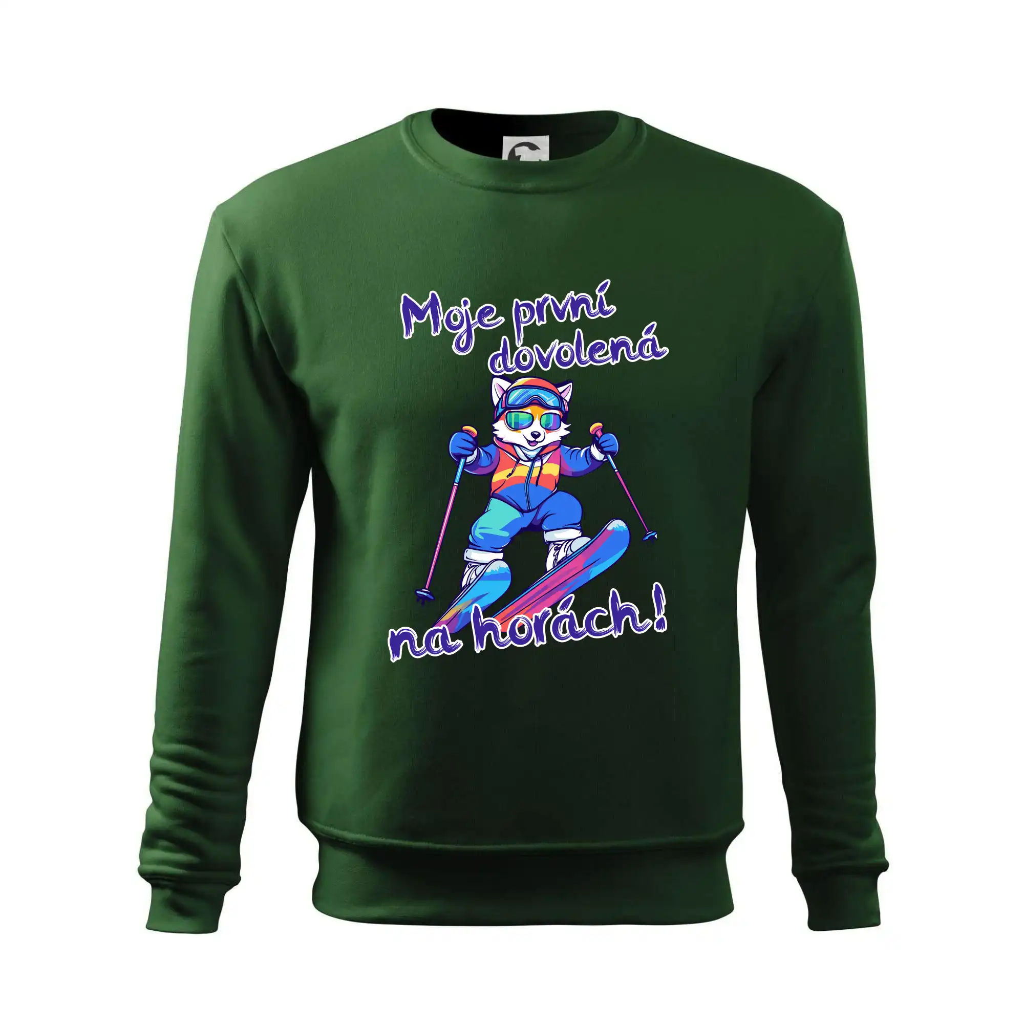 Moje první dovolená na horách modrá liška