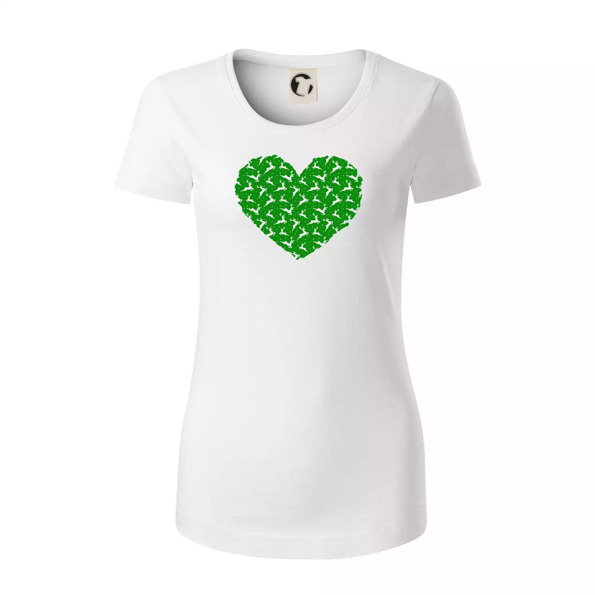 Vánoční jeleni v srdci