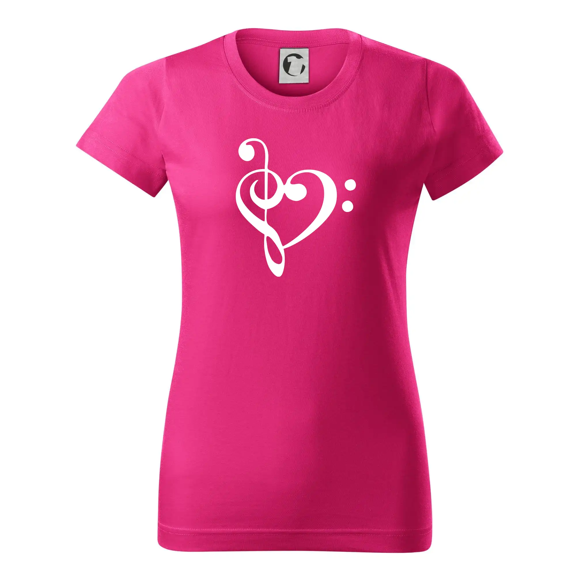 Houslový klíč srdce