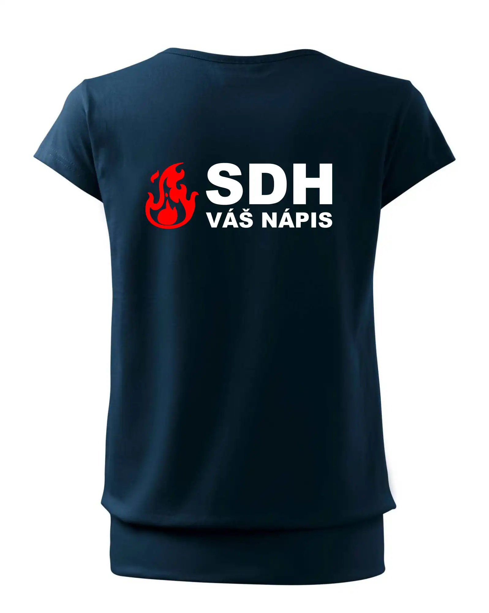 SDH nápis (oheň, název sboru - vlastní nápis)