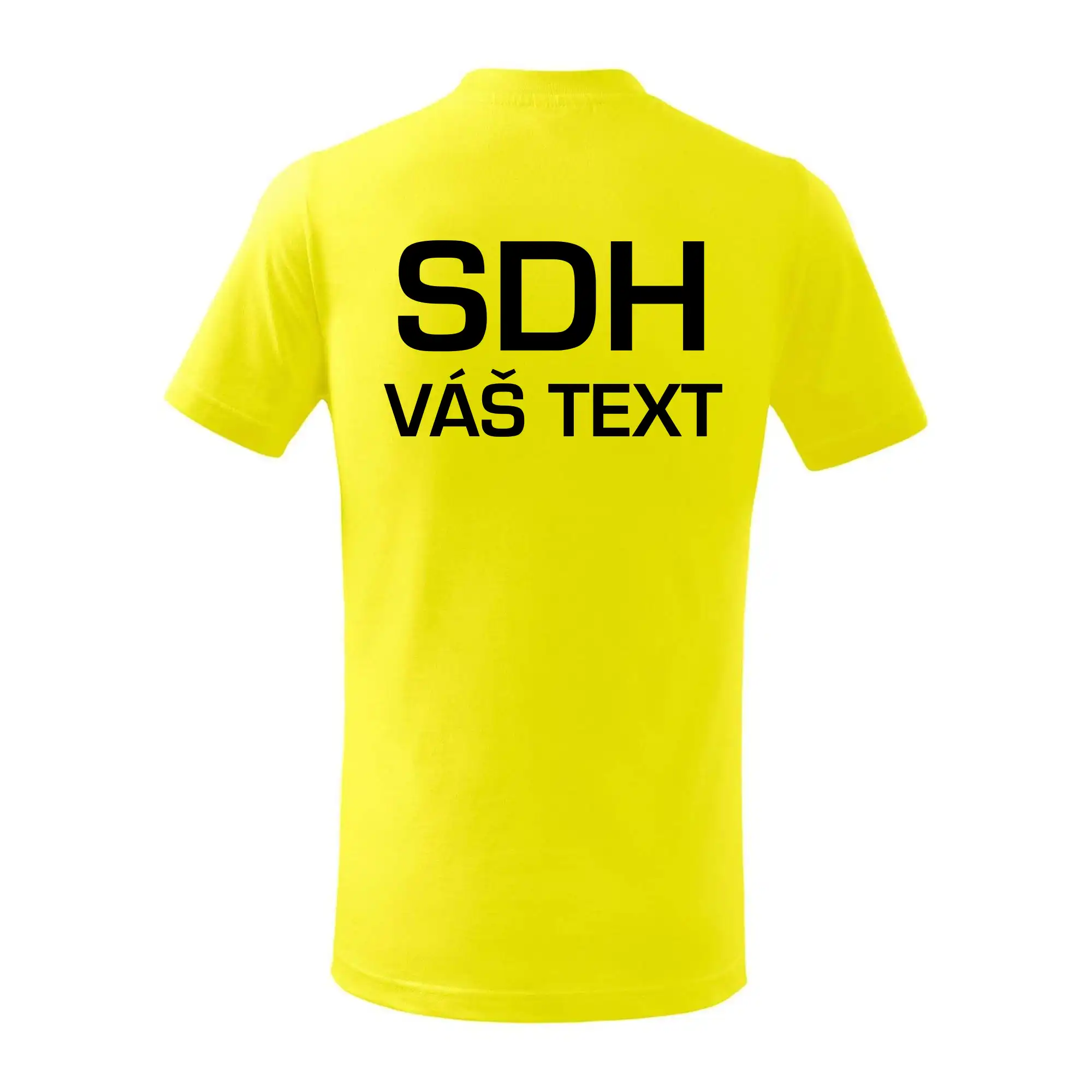 Sbor dobrovolných hasičů - znak bez nápisu + Nápis na zádech