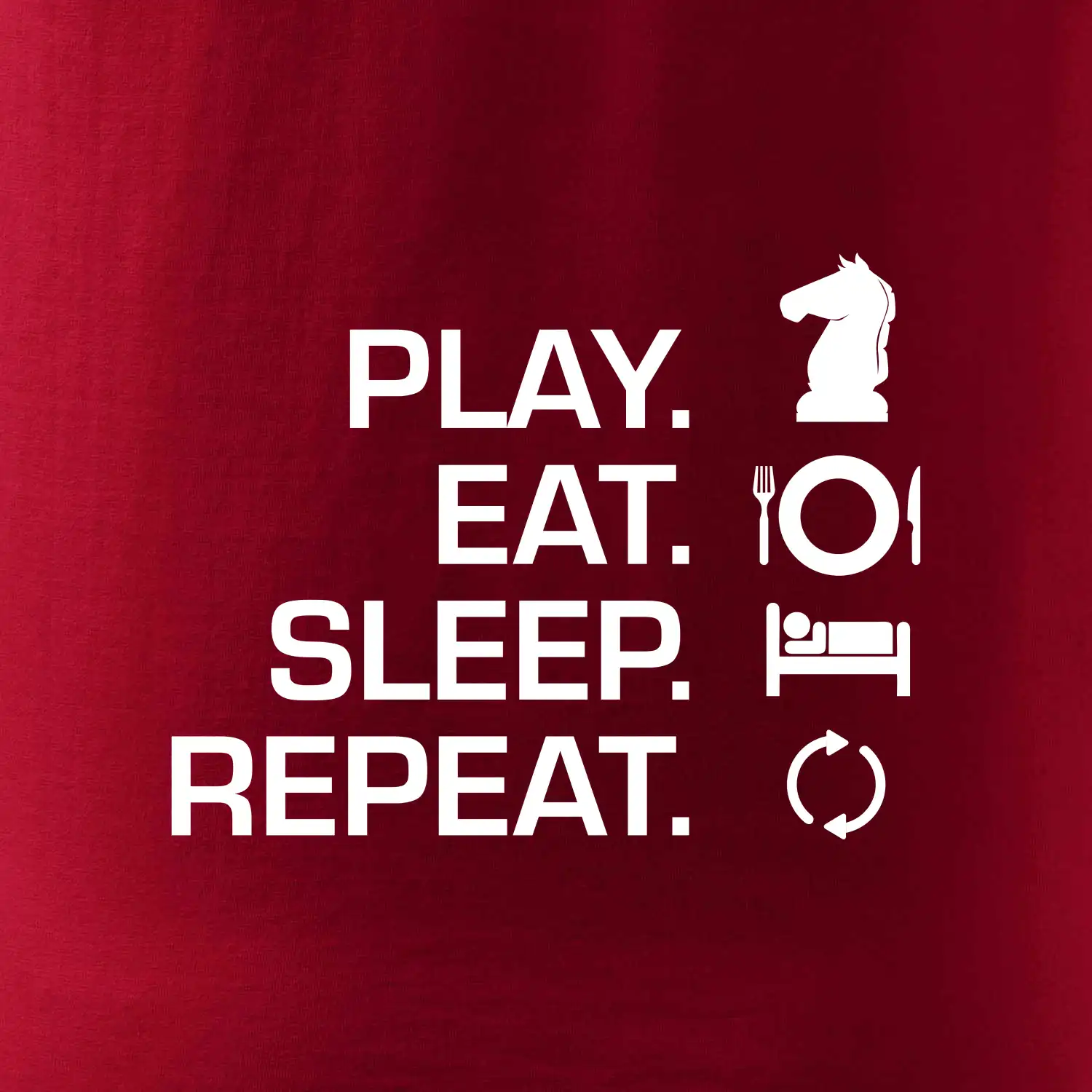 Eat sleep play - šachy