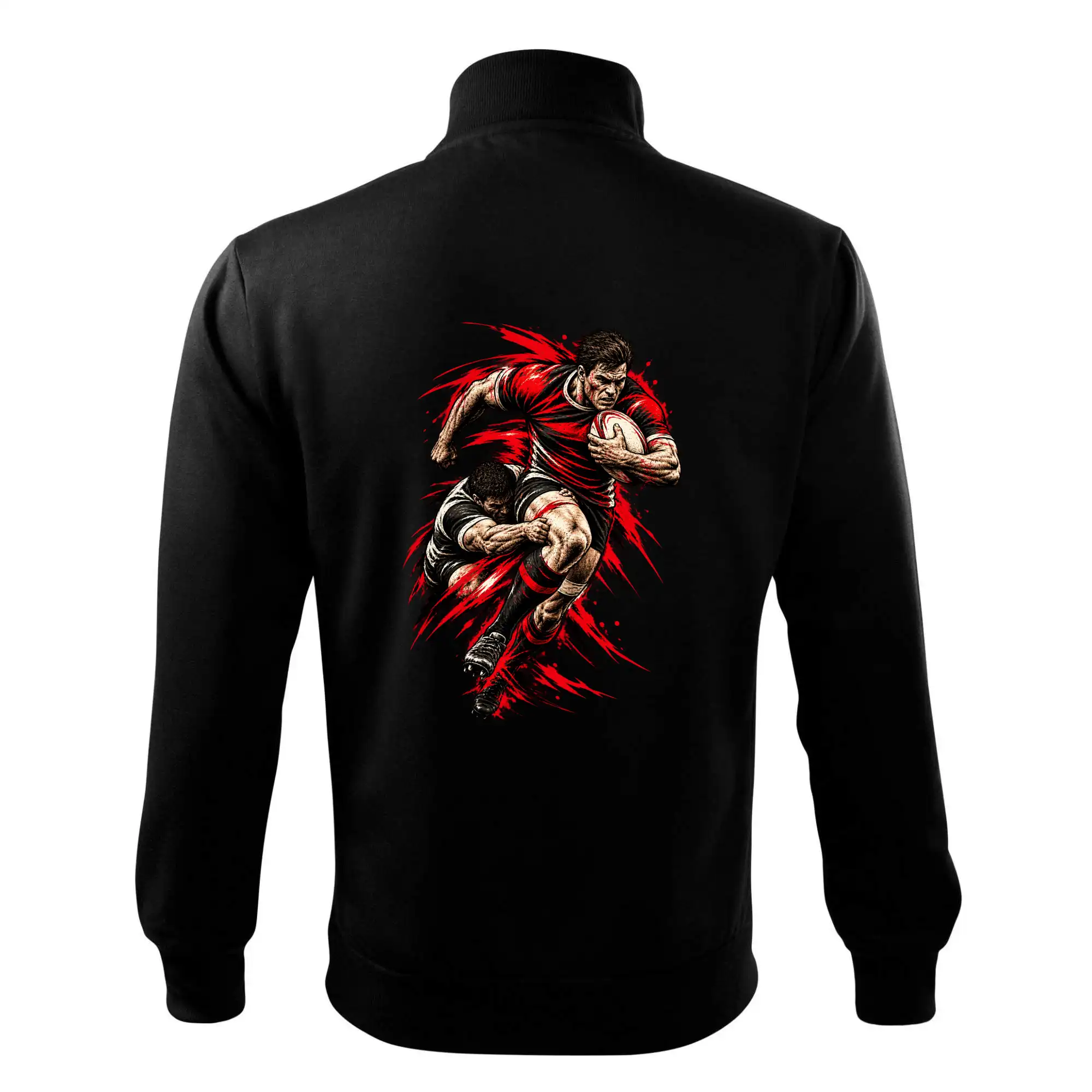 Ragbyový průnik přes obránce