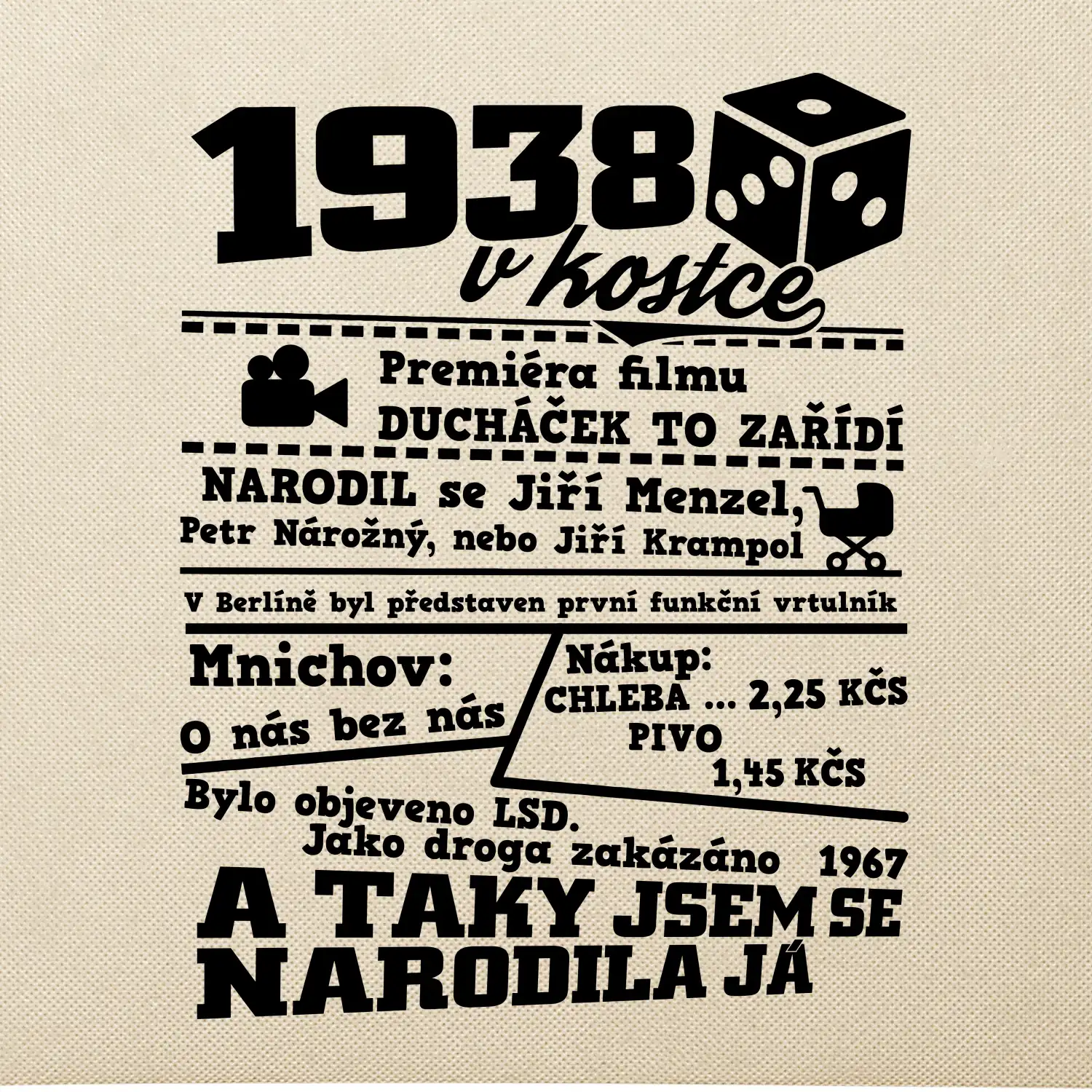 1938 v kostce