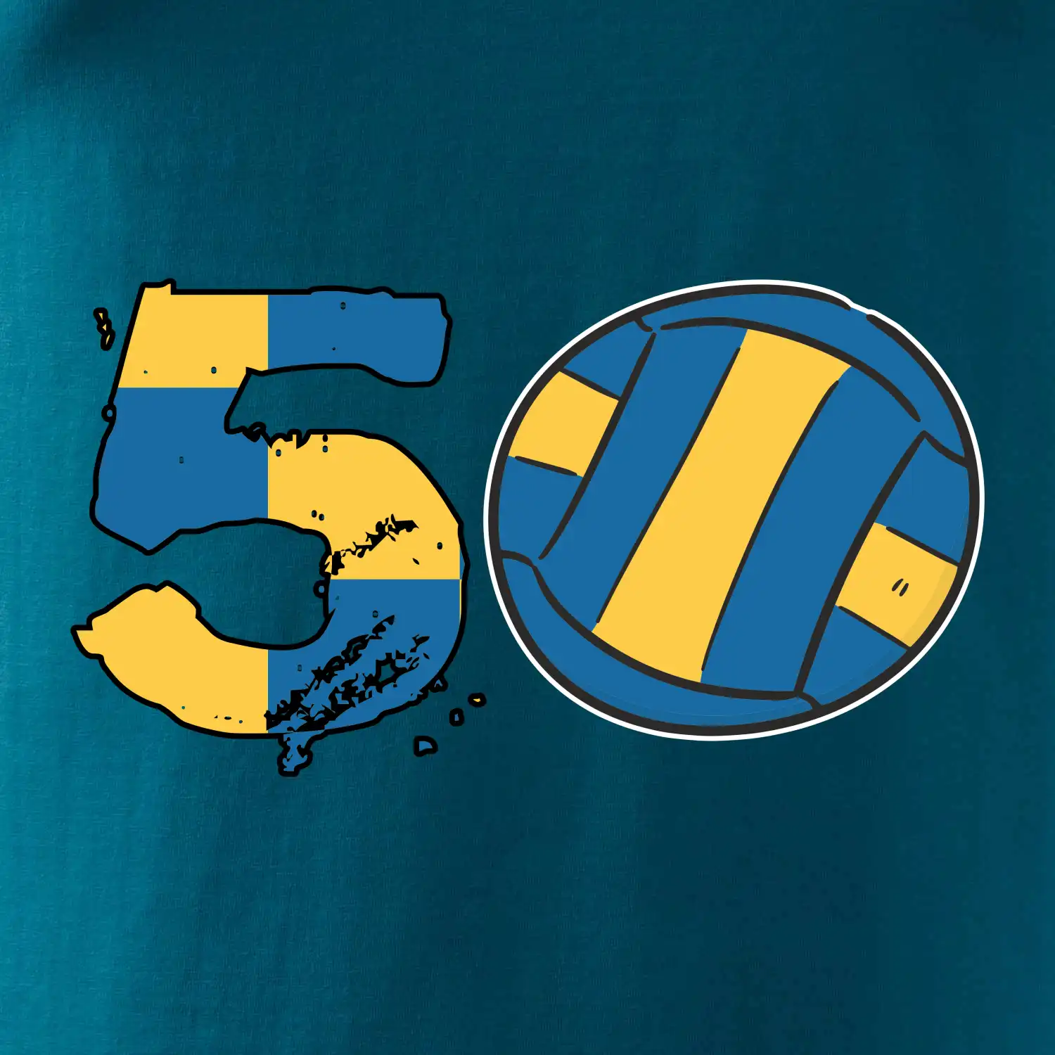 Volejbal kulaté narozeniny 50