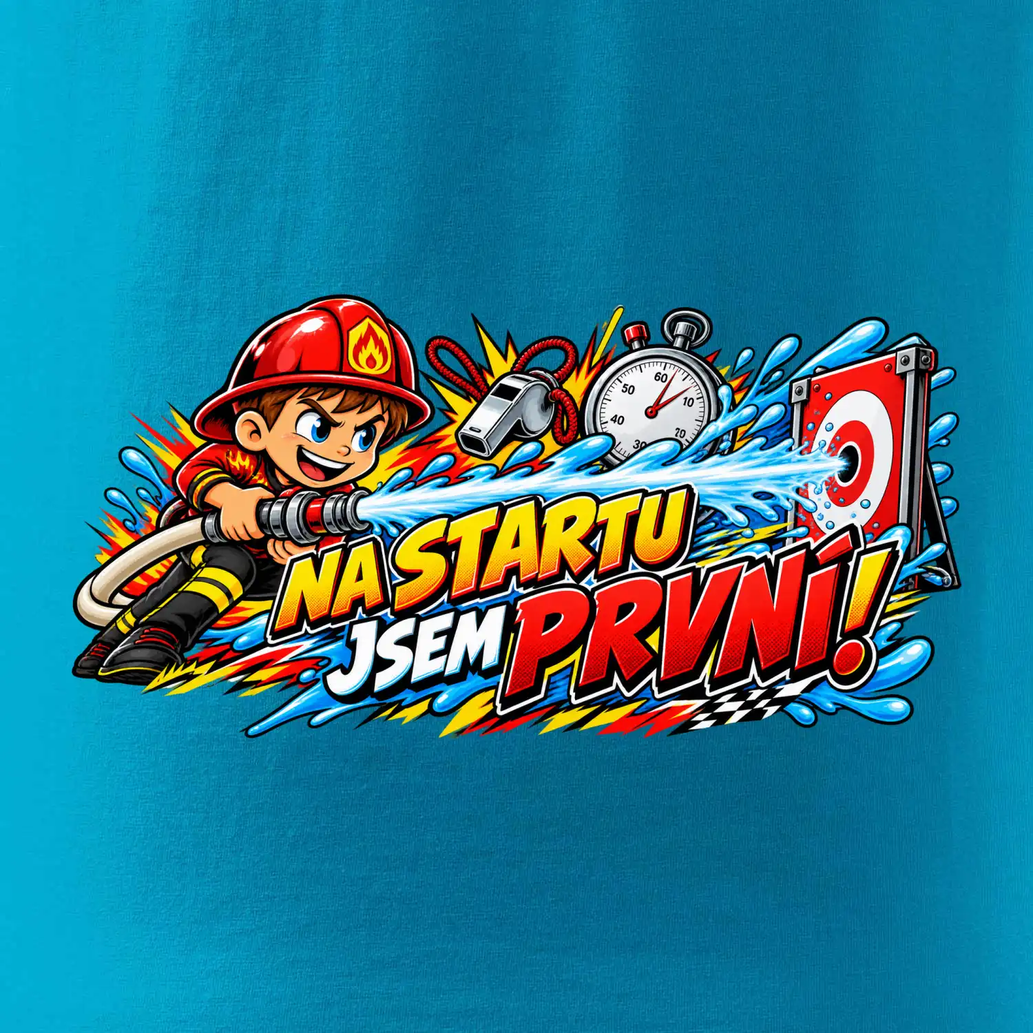 Na startu jsem první - dětský hasičský sport