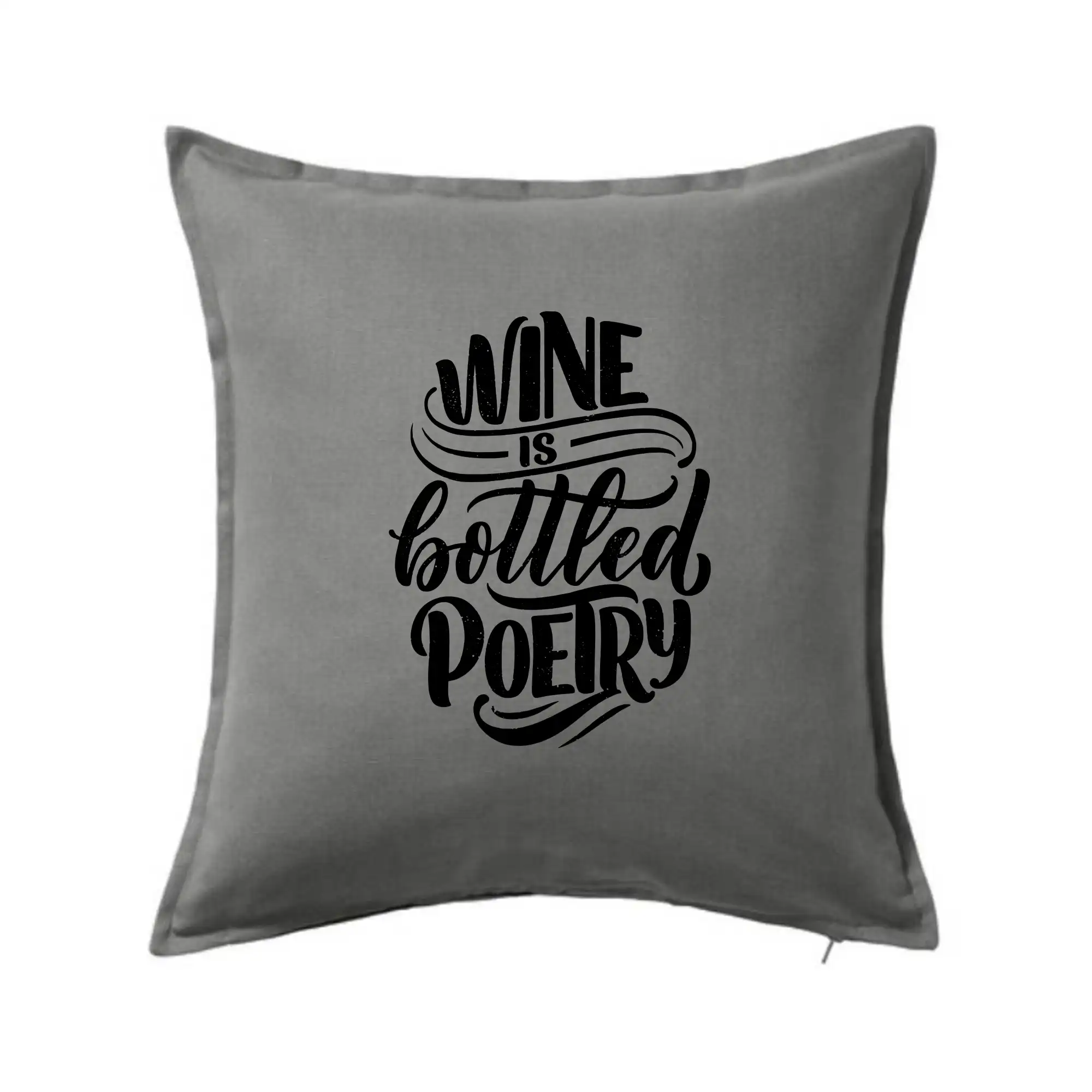 Wine is bottled poetry