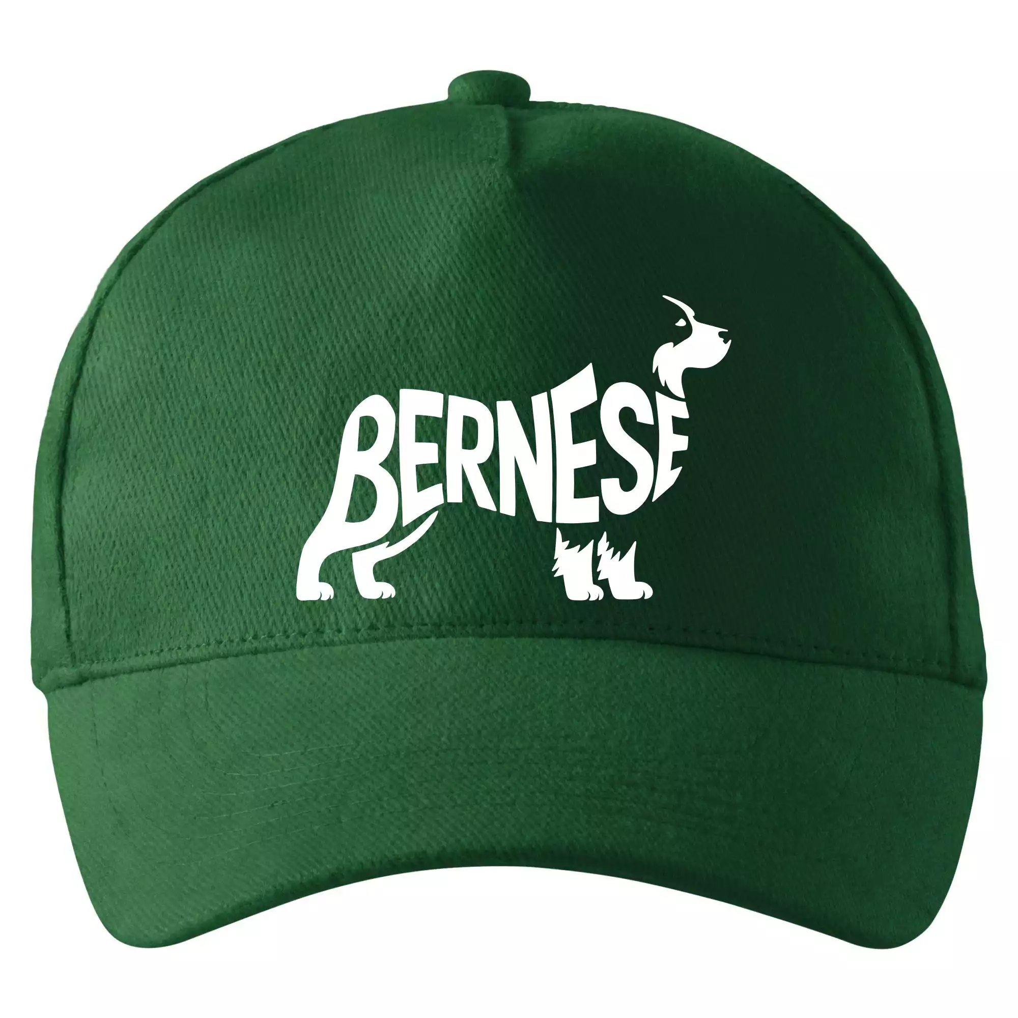 Bernese Mountain Dog nápis v těle