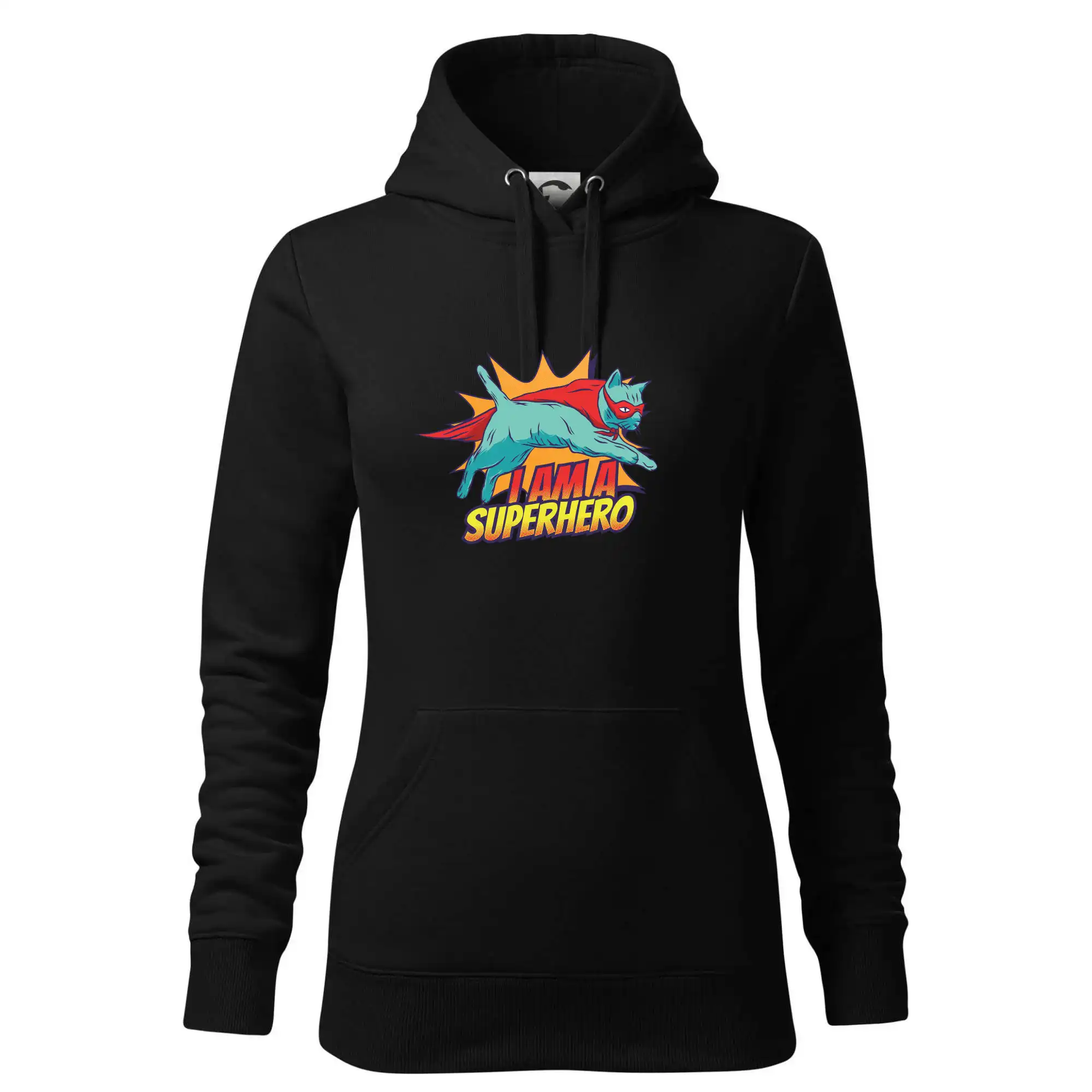 Kočka Jump like Superhero