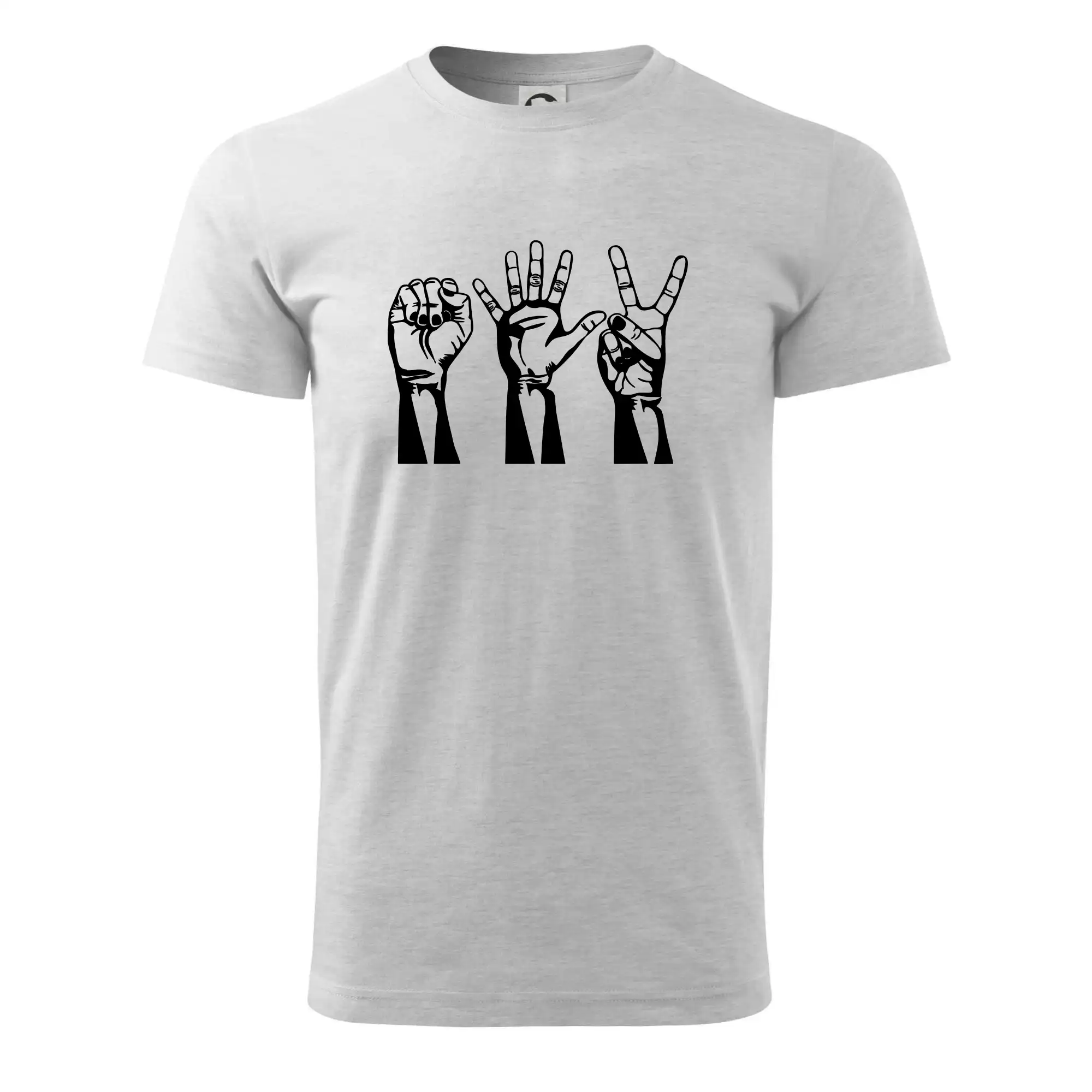 Kámen nůžky papír černé