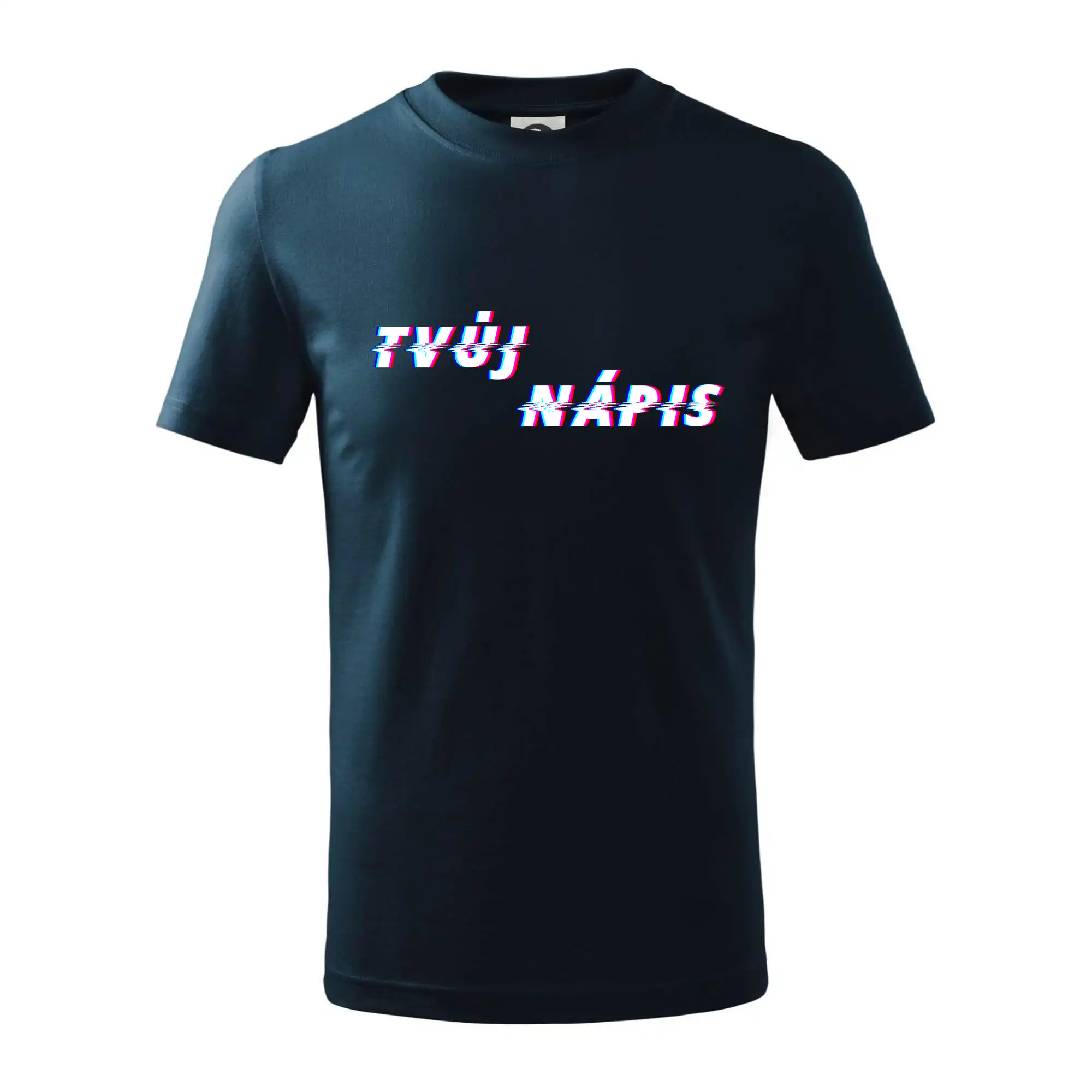 Glitch font - tvůj nápis