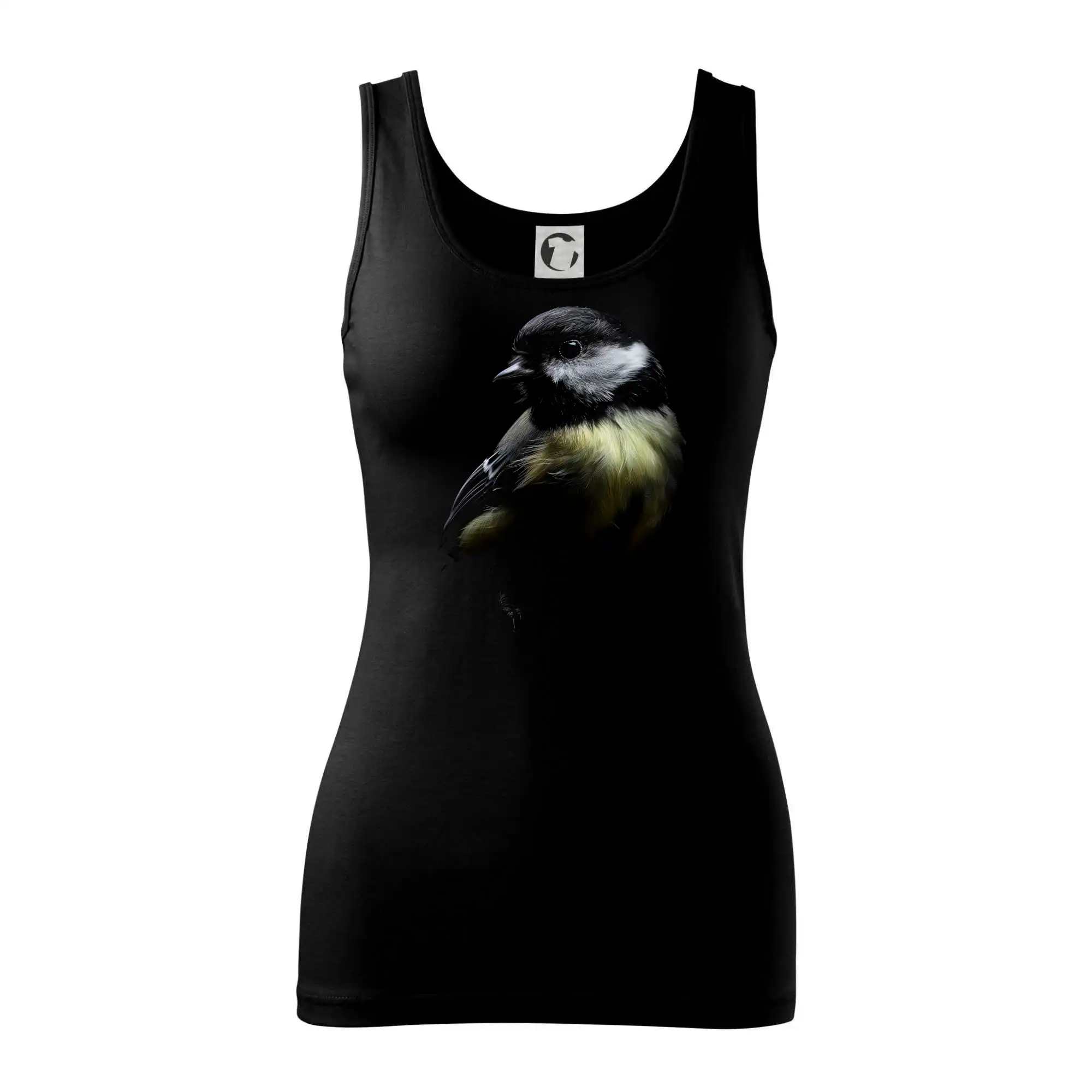 Sýkora koňadra černá fotka