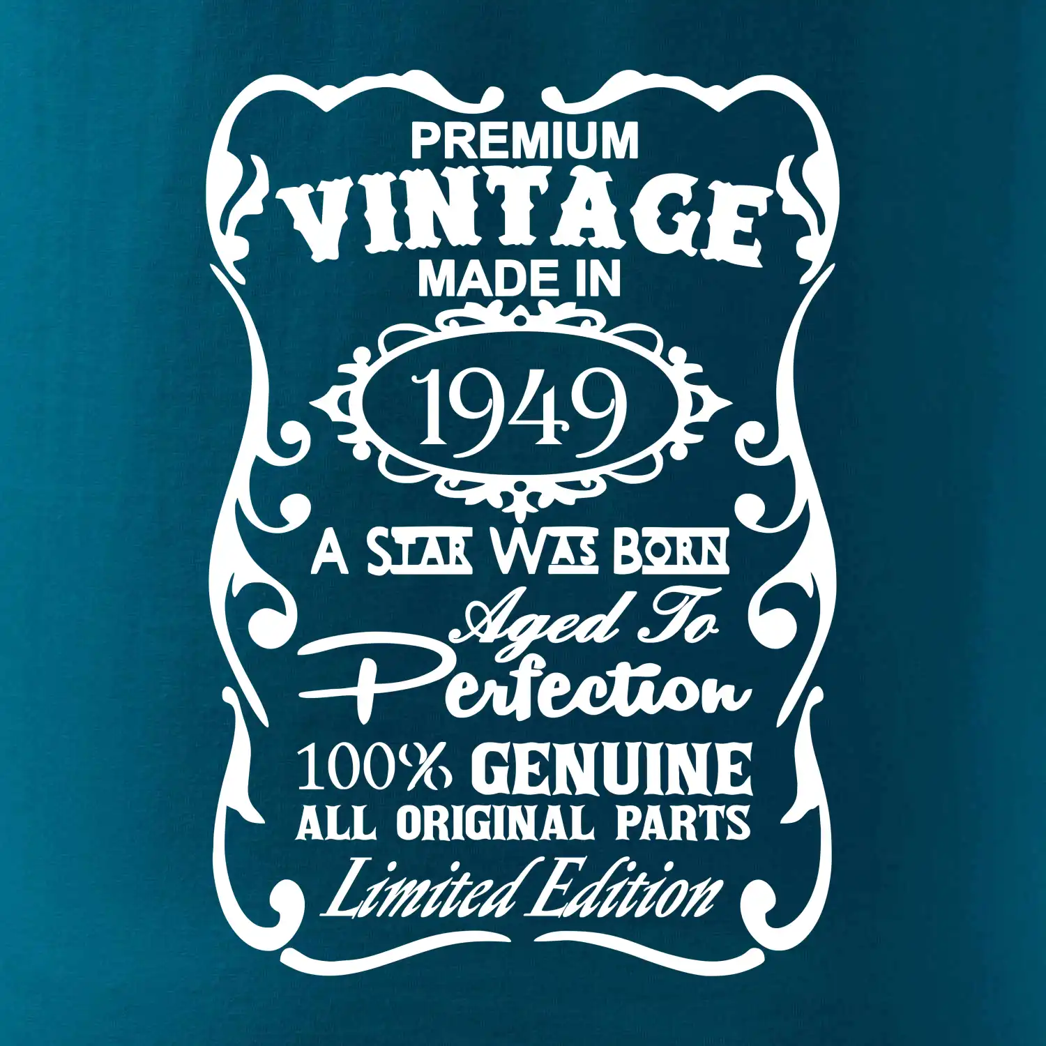 Vintage Etiketa - 1949