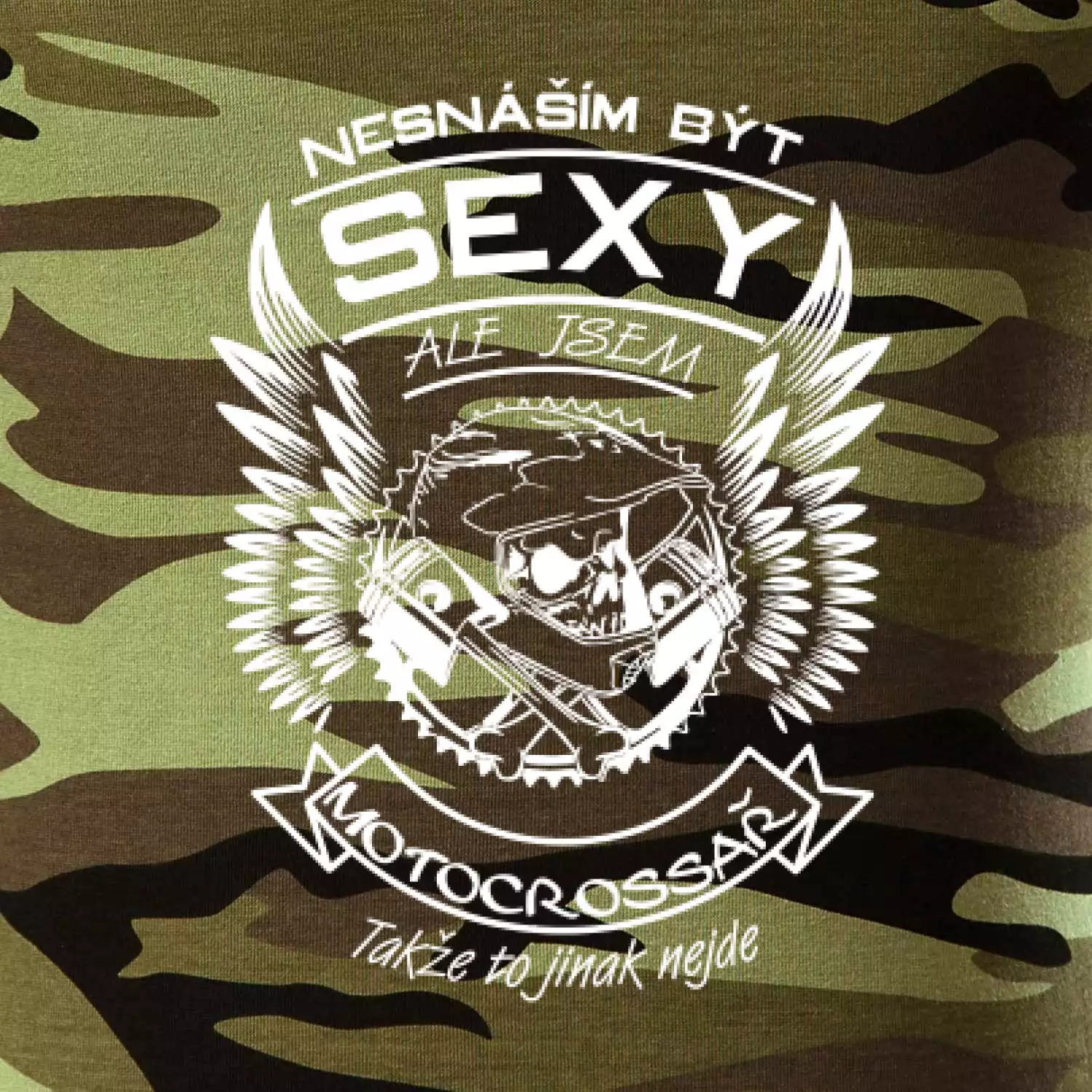 Nesnáším být sexy - motocrossař