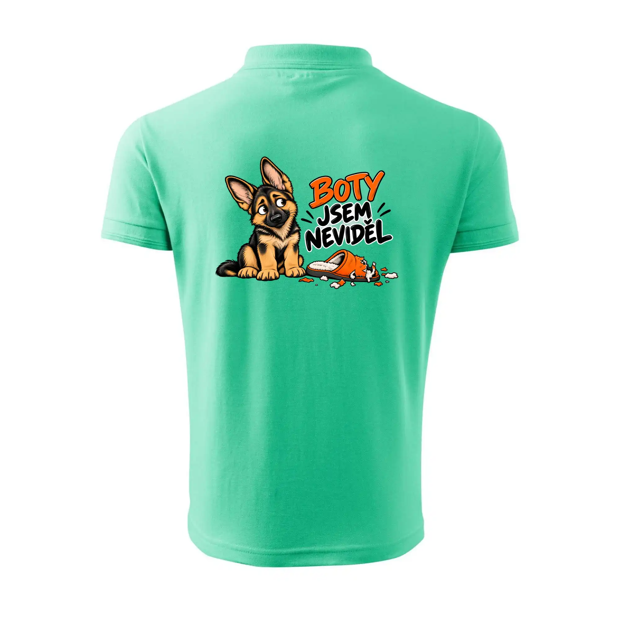 Boty jsem neviděl - štěně vlčáka