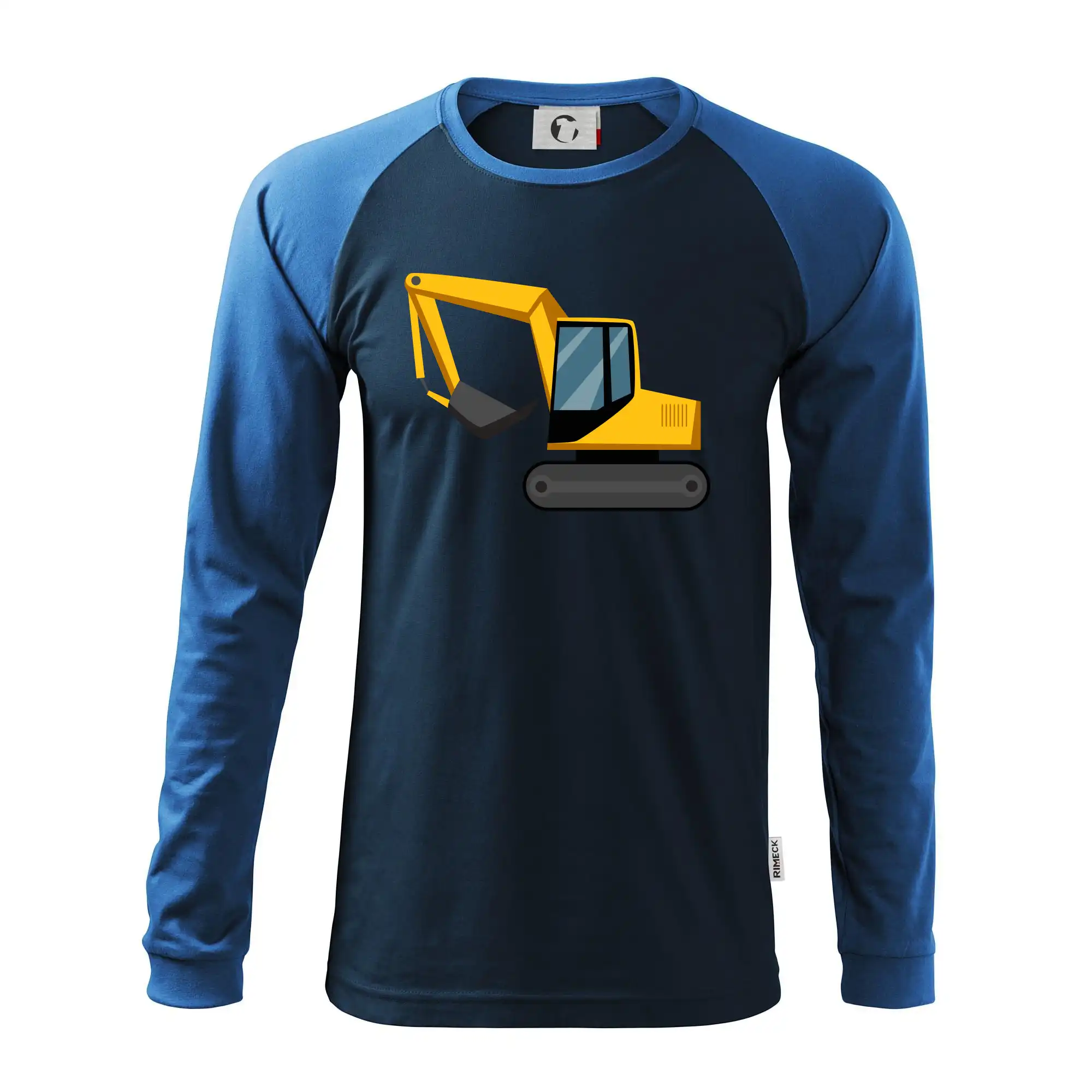 Bagr bez nápisu  z boku