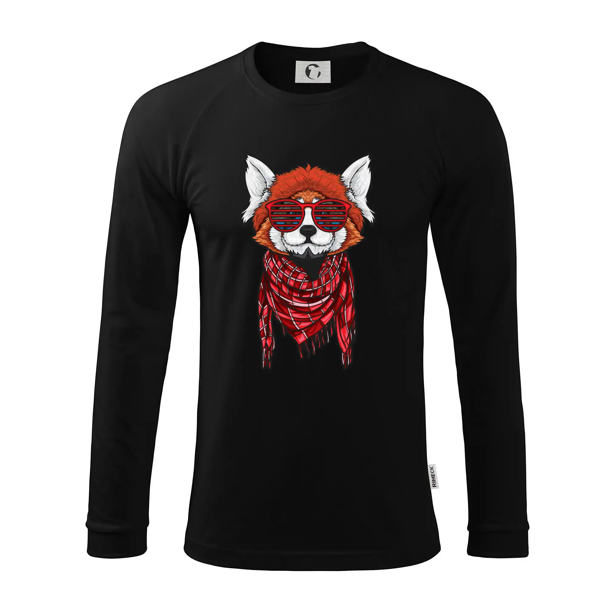 Červená panda hipster