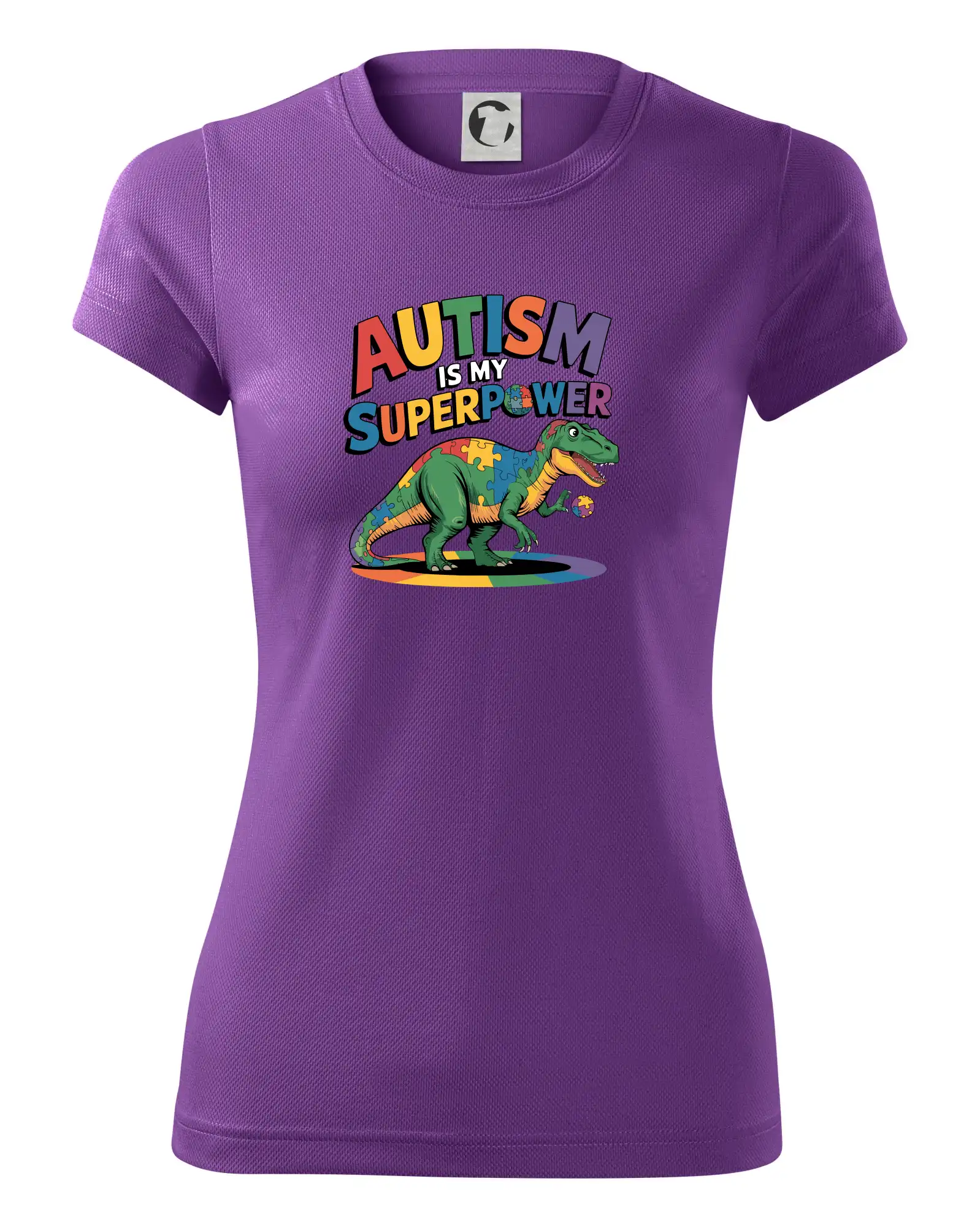 Stojící Rex Autism is my superpower