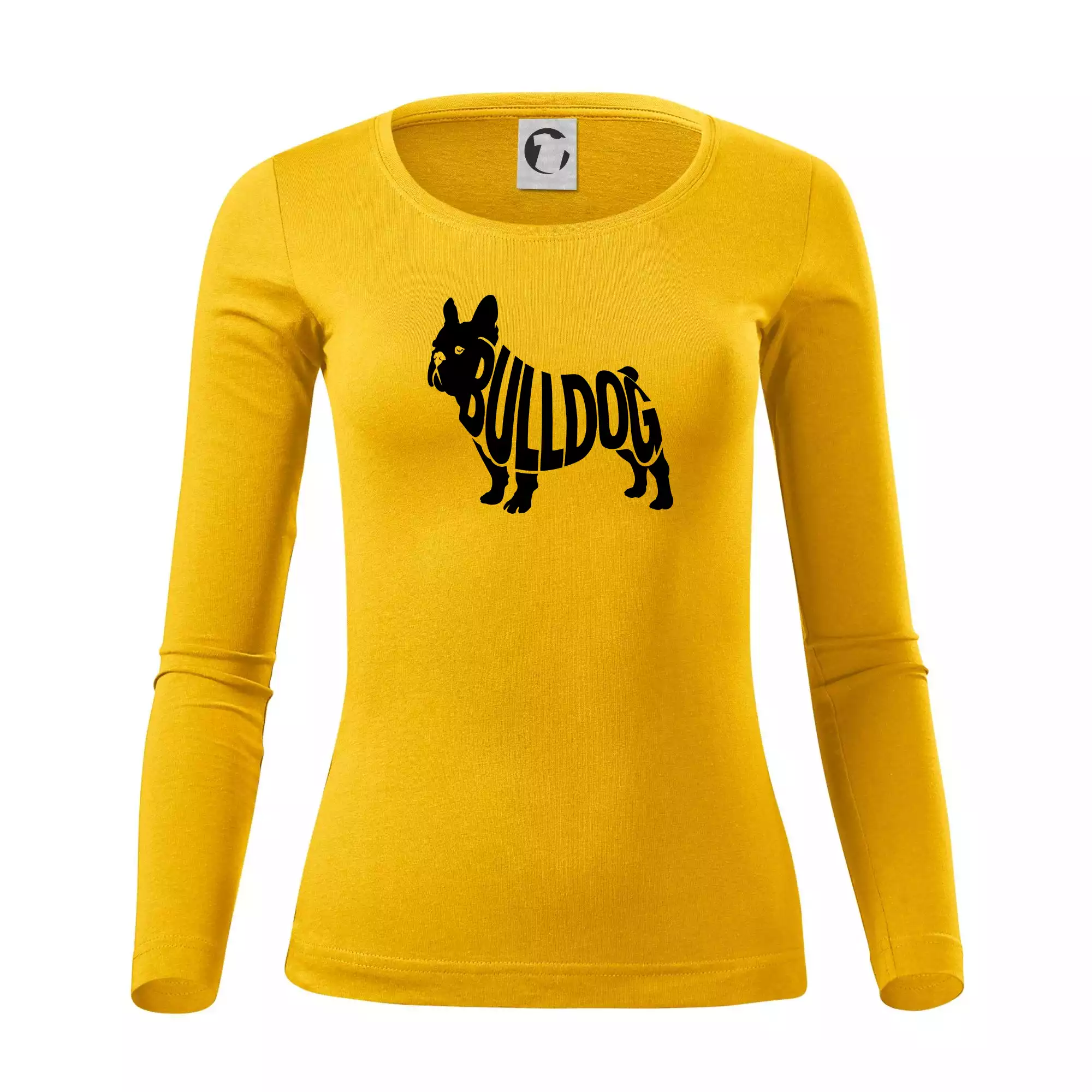 Bulldog  nápis v těle