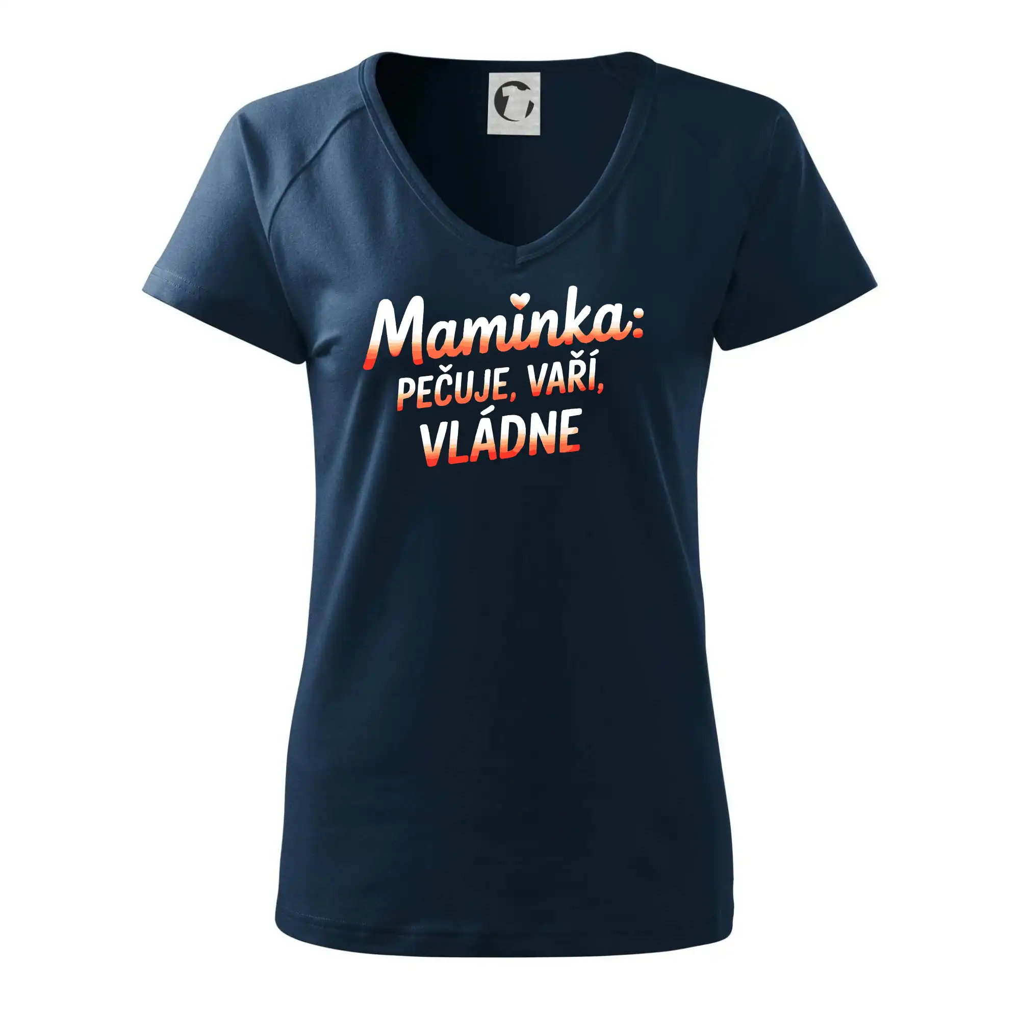 Maminka, pečuje vaří vládne