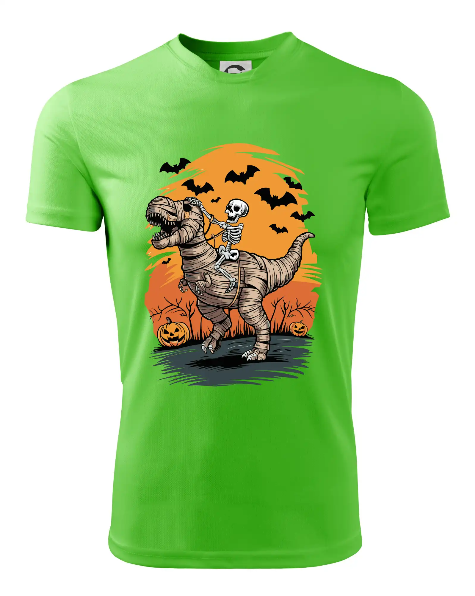 Halloween - dinosaurus a kostra