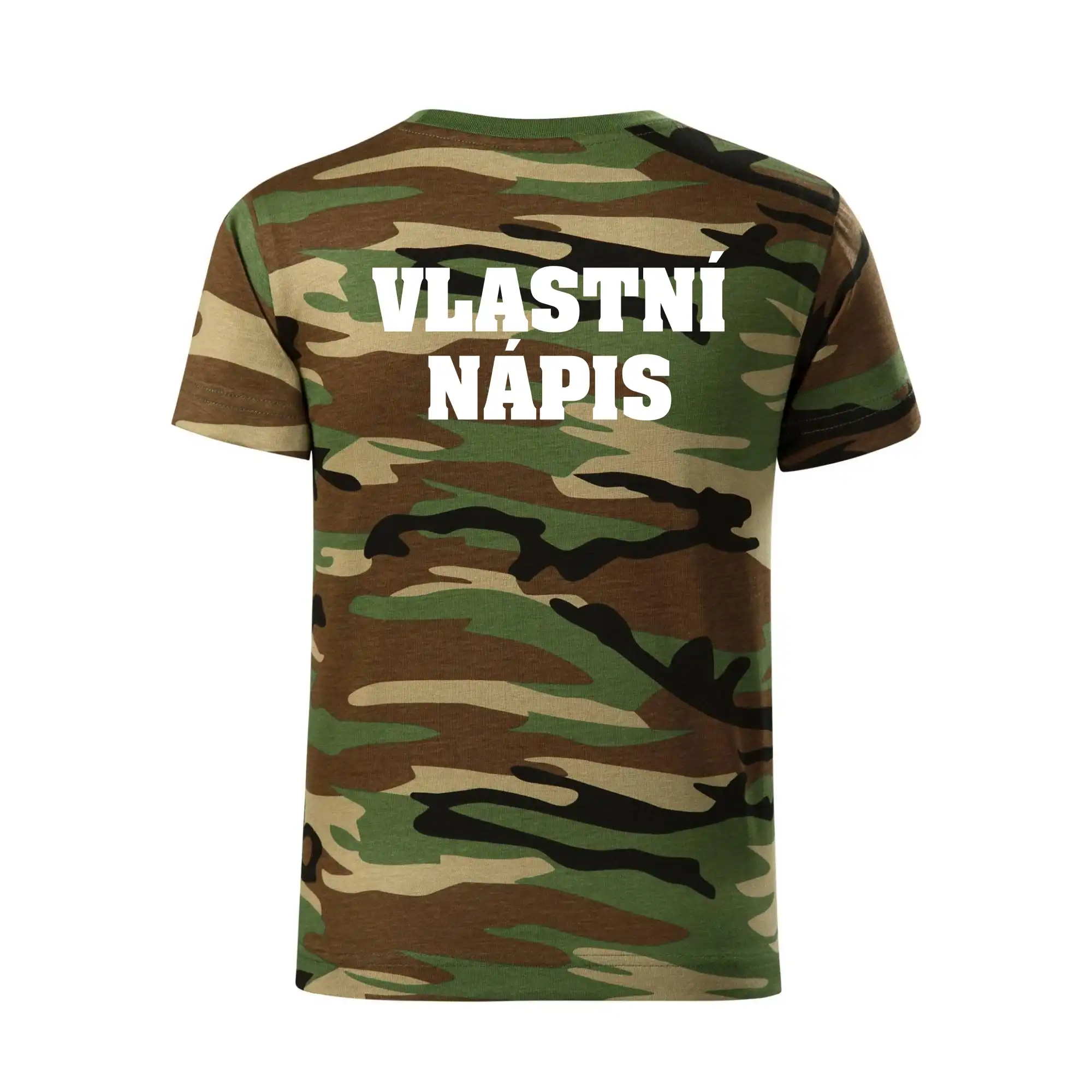 Hvězda života - vlastní nápis vpředu a vzadu